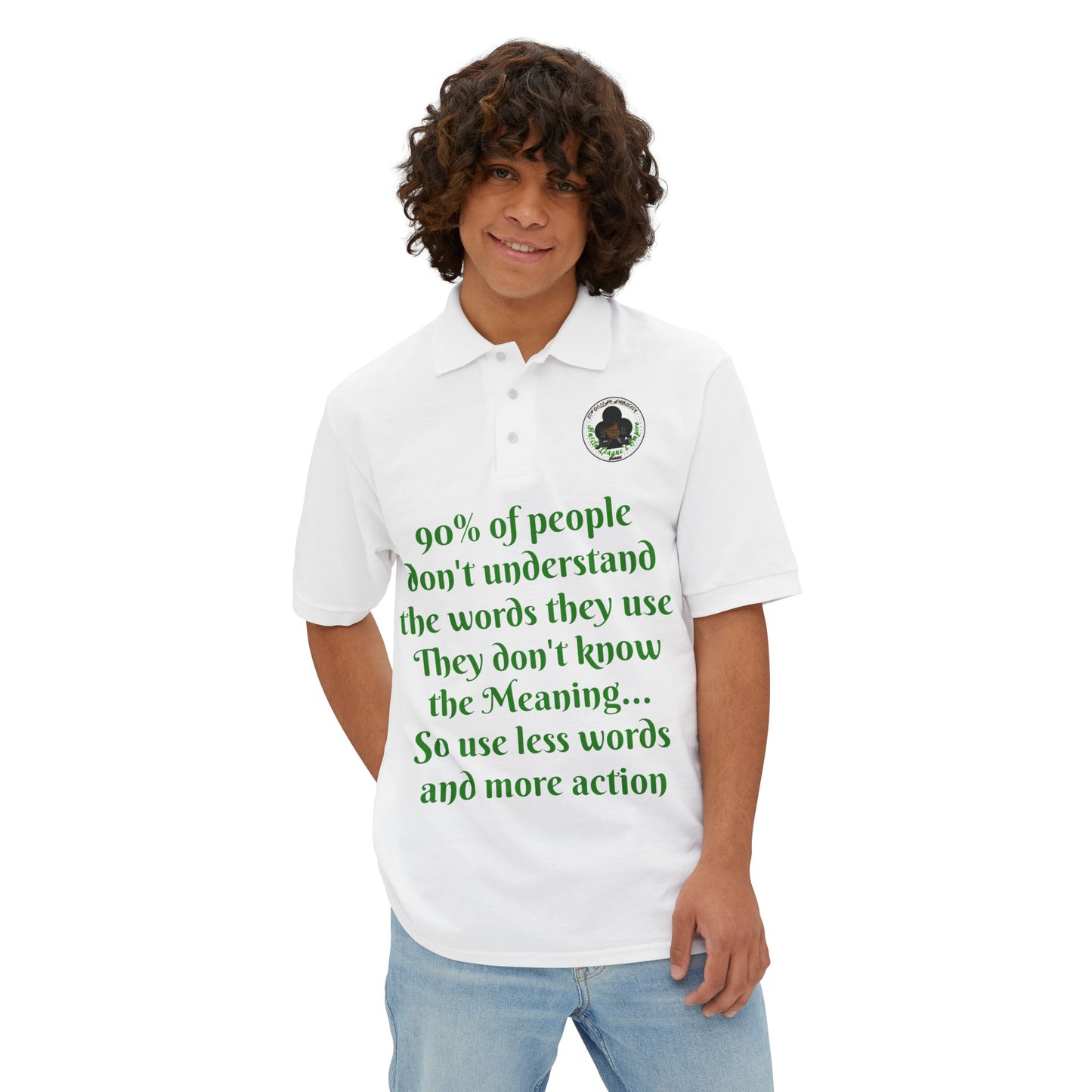 HLE Men's Piqué Polo