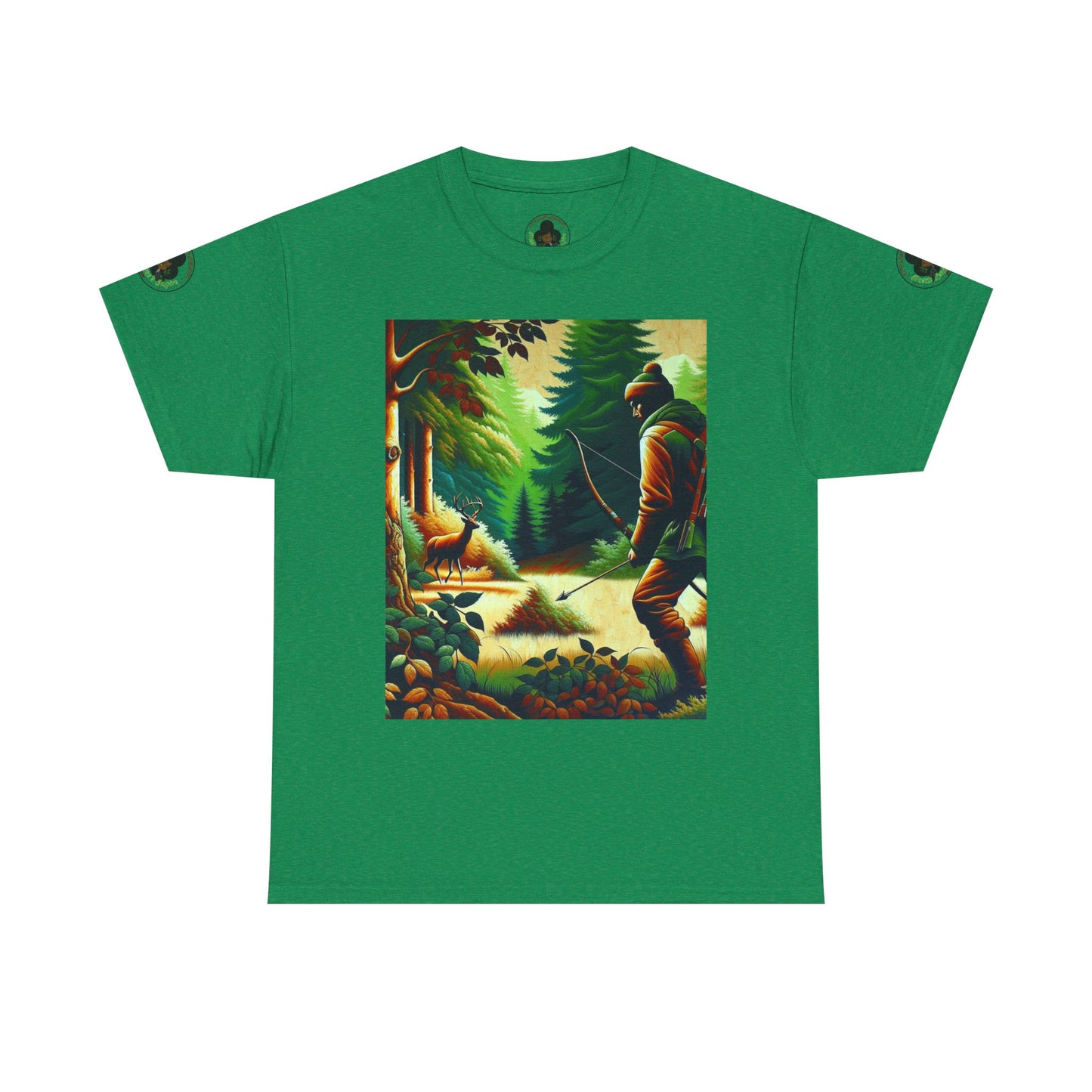 Hustle League's Empire Unisex Heavy Cotton Tee - Vintage Hunting Graphic T-Shirt