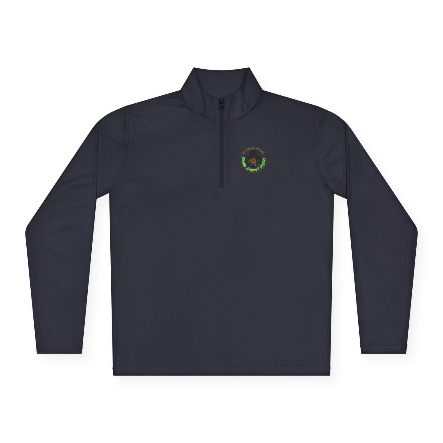 HLE Unisex Quarter-Zip Pullover - Motivational Activewear for Go-Getters