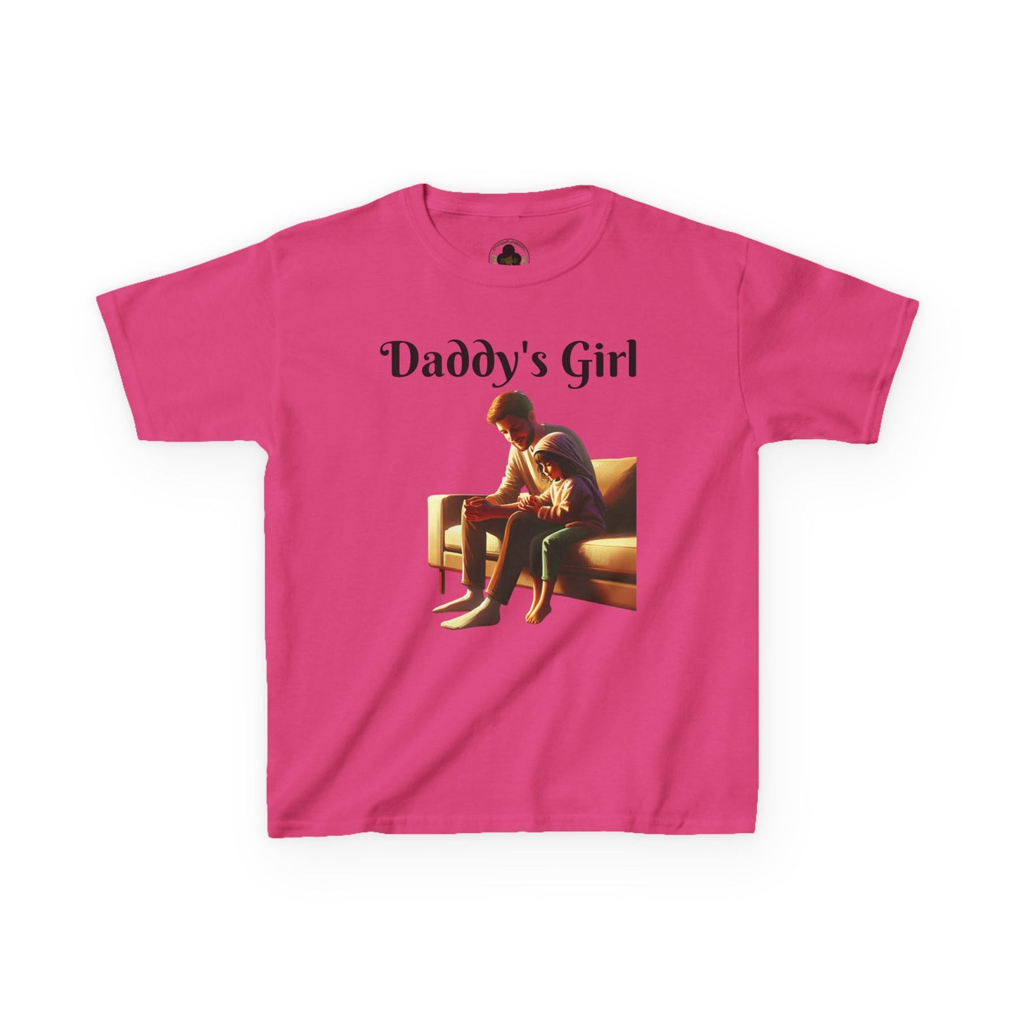 Camiseta de algodón grueso para niños Daddy's Girl