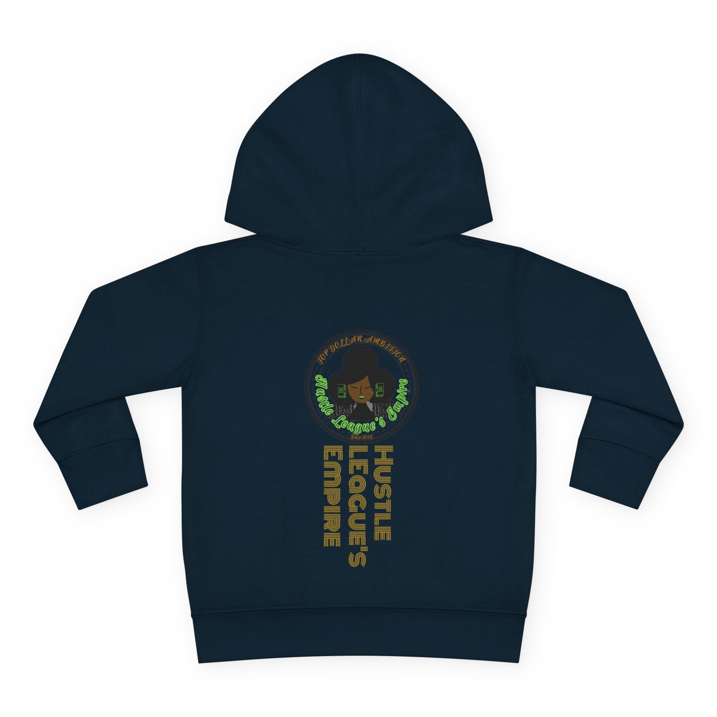 Empowering Toddler Fleece Hoodie - "I Eat Peer Pressure"