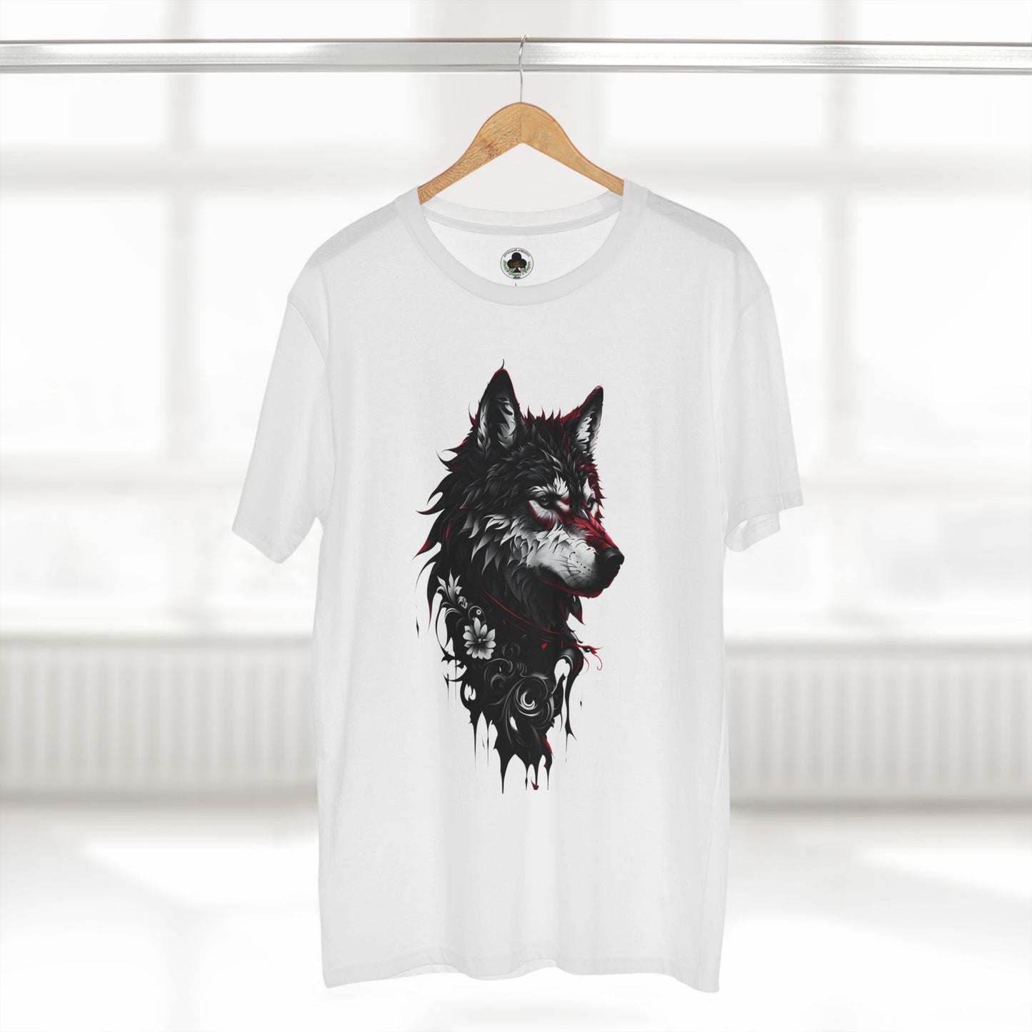 HLE Wild Spirit Graphic Tee - Fierce Wolf & Tiger Design