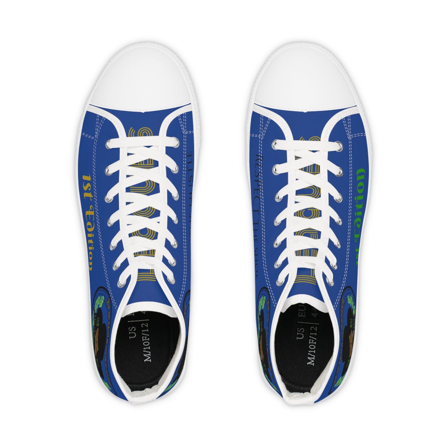Blue HLE High Top Sneakers 1st Edition