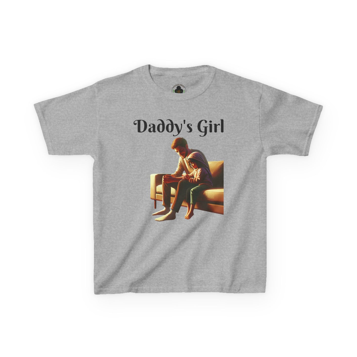 Camiseta de algodón grueso para niños Daddy's Girl