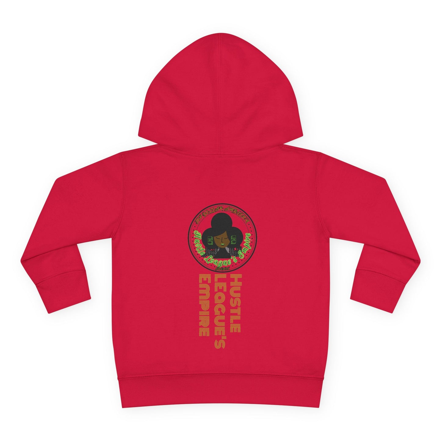 Empowering Toddler Fleece Hoodie - "I Eat Peer Pressure"