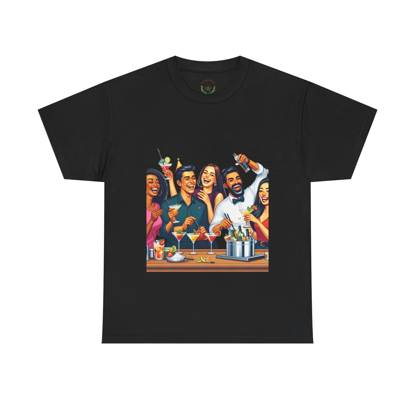 Hustle League Unisex Heavy Cotton Tee - Celebrate Friendship & Fun Nights Out