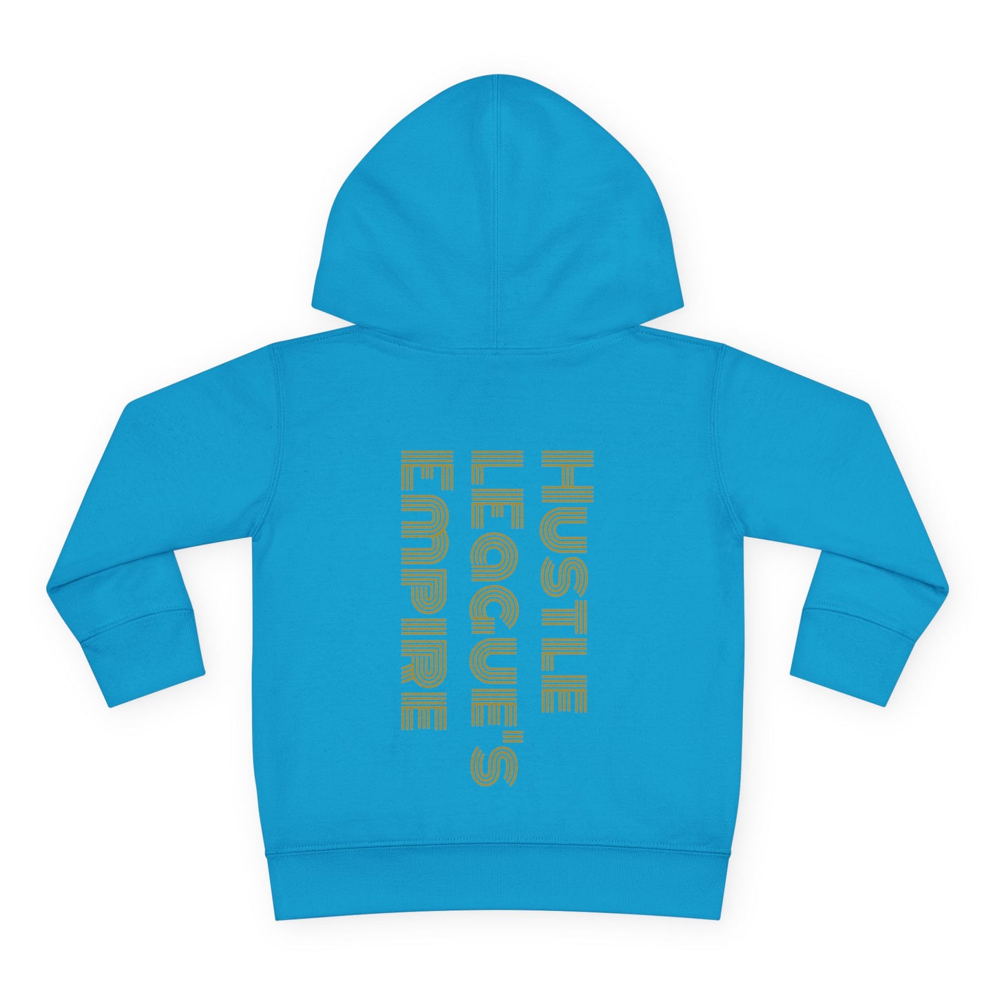 HLE Toddler Fleece Hoodie - "Respect the Hustle" Inspirational Design