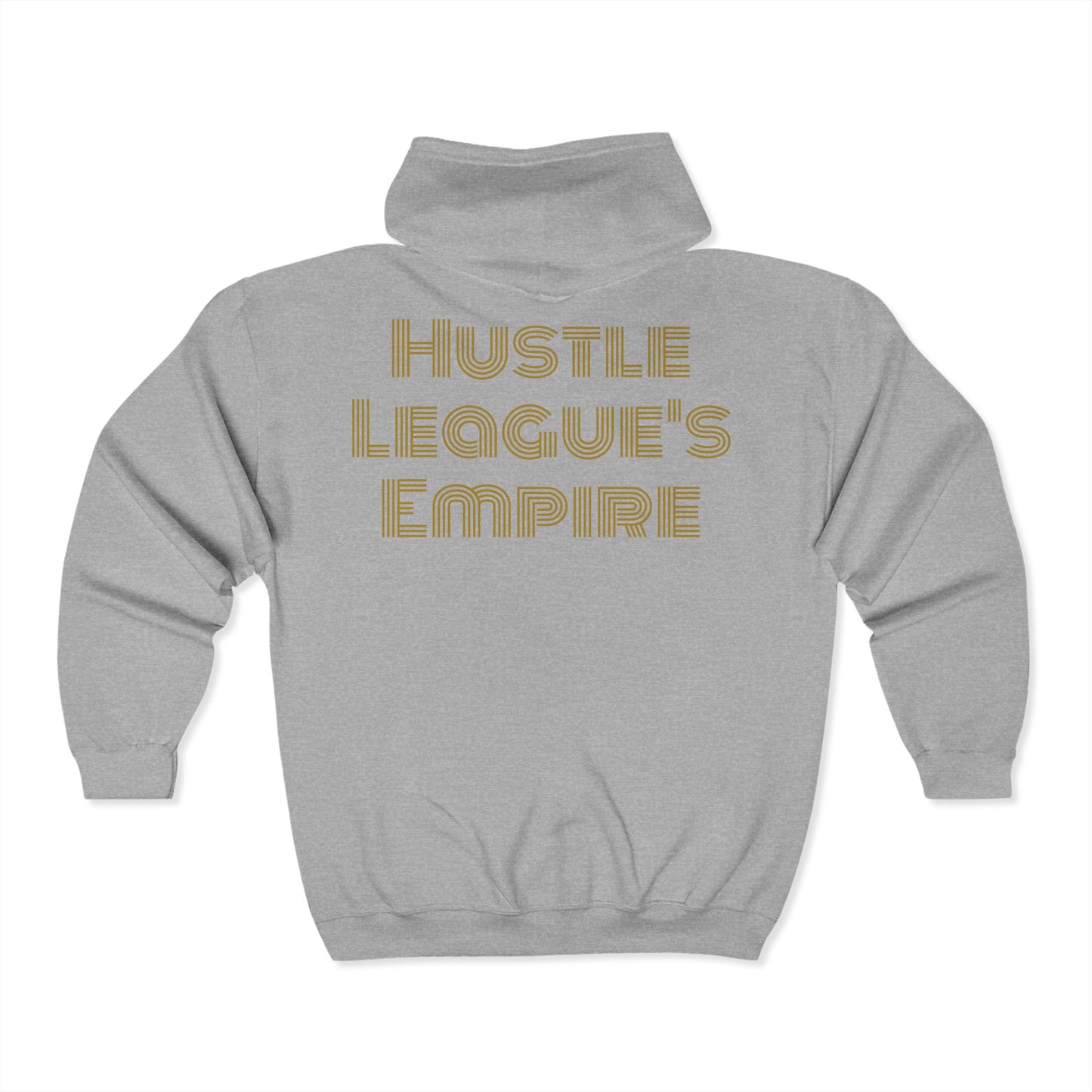 Hustle League's Empire Zip Hoodie - Stylish Sweatshirt for Entrepreneurs