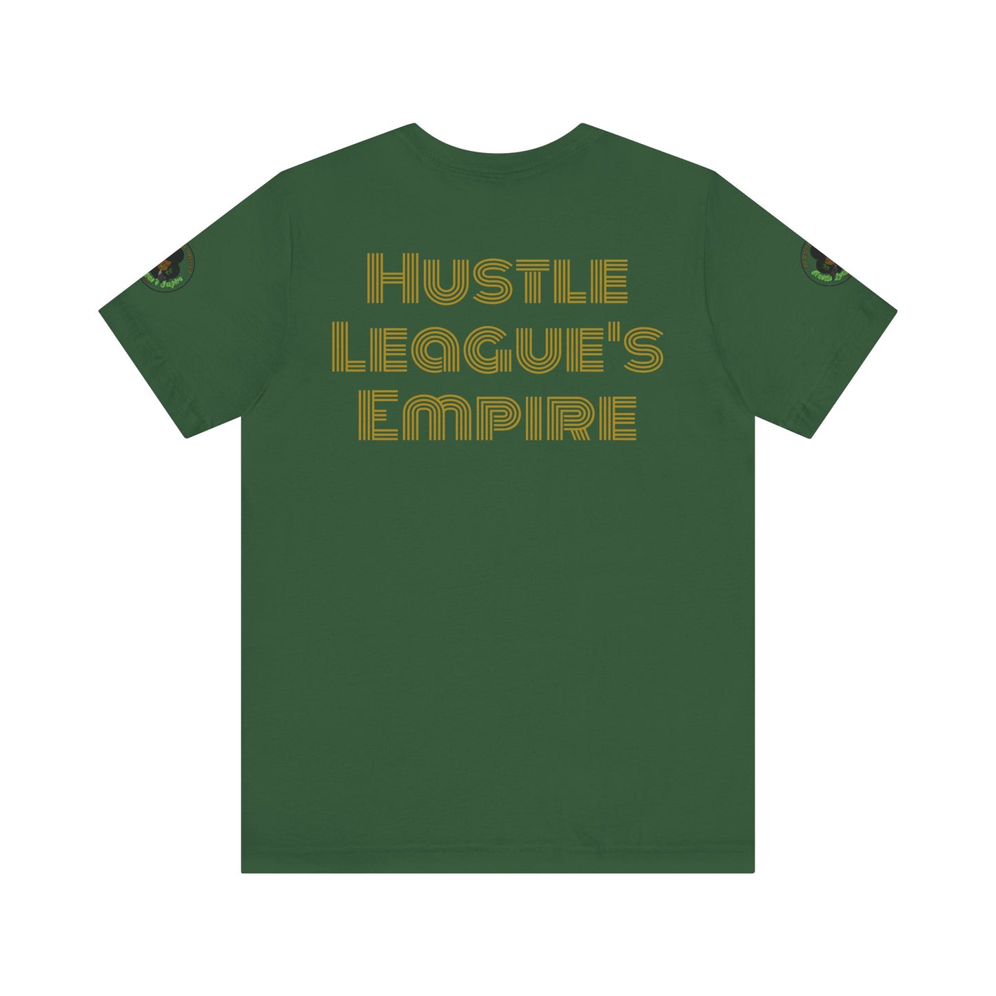Camiseta unisex Epic HLE: gráfico llamativo en la parte delantera y motivación en la espalda