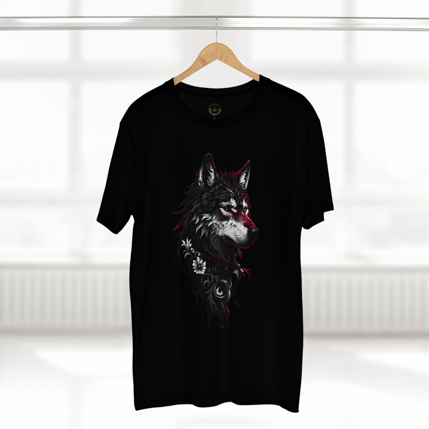 HLE Wild Spirit Graphic Tee - Fierce Wolf & Tiger Design