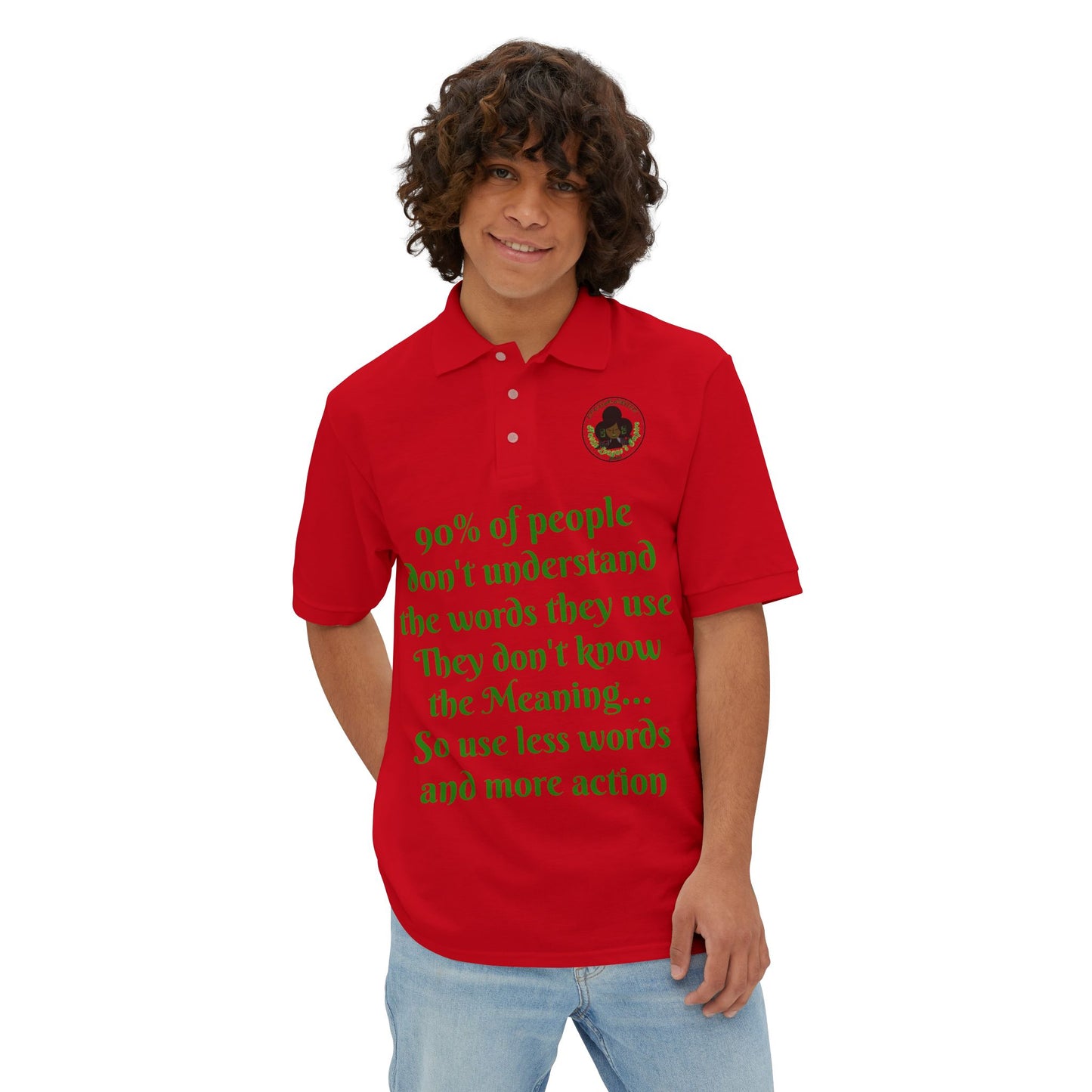 HLE Men's Piqué Polo