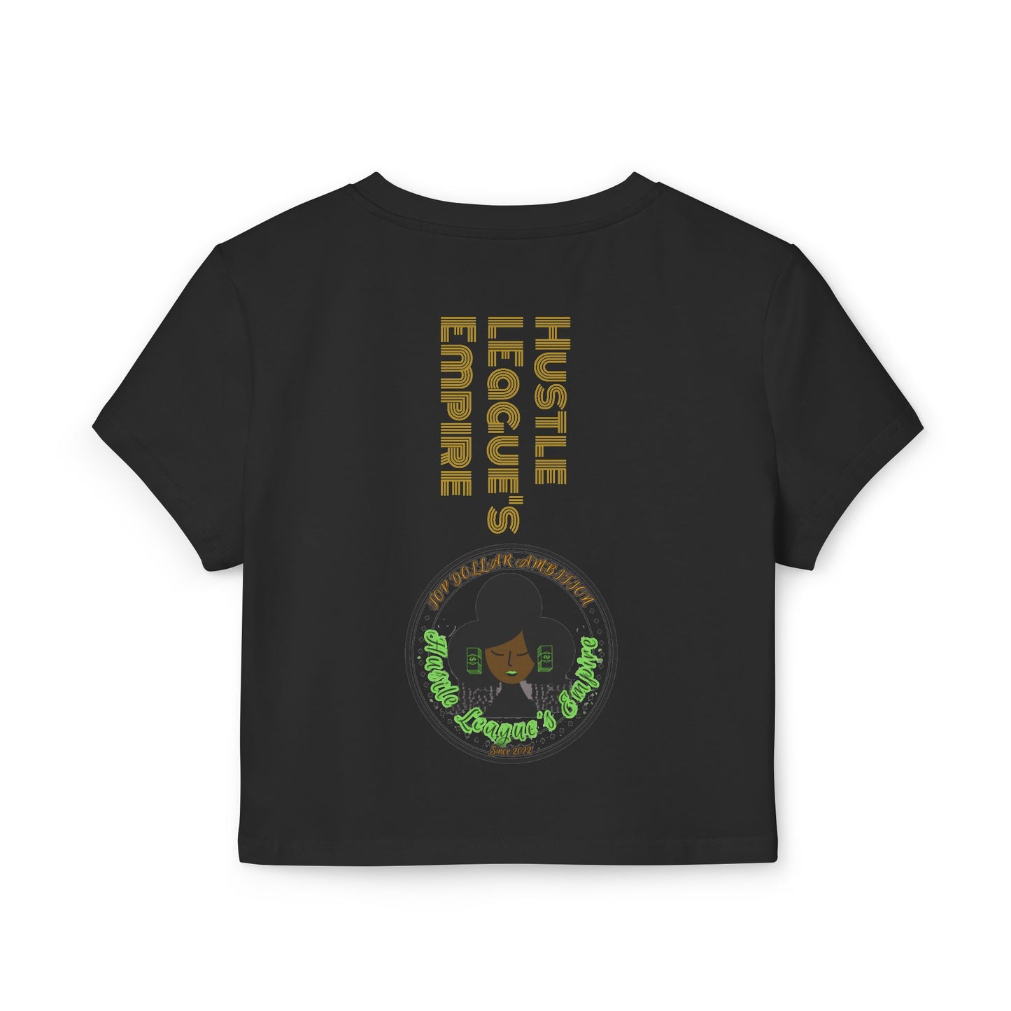St. Patrick's Day Women's Baby Tee - Hustle, Leagues, Empire Design