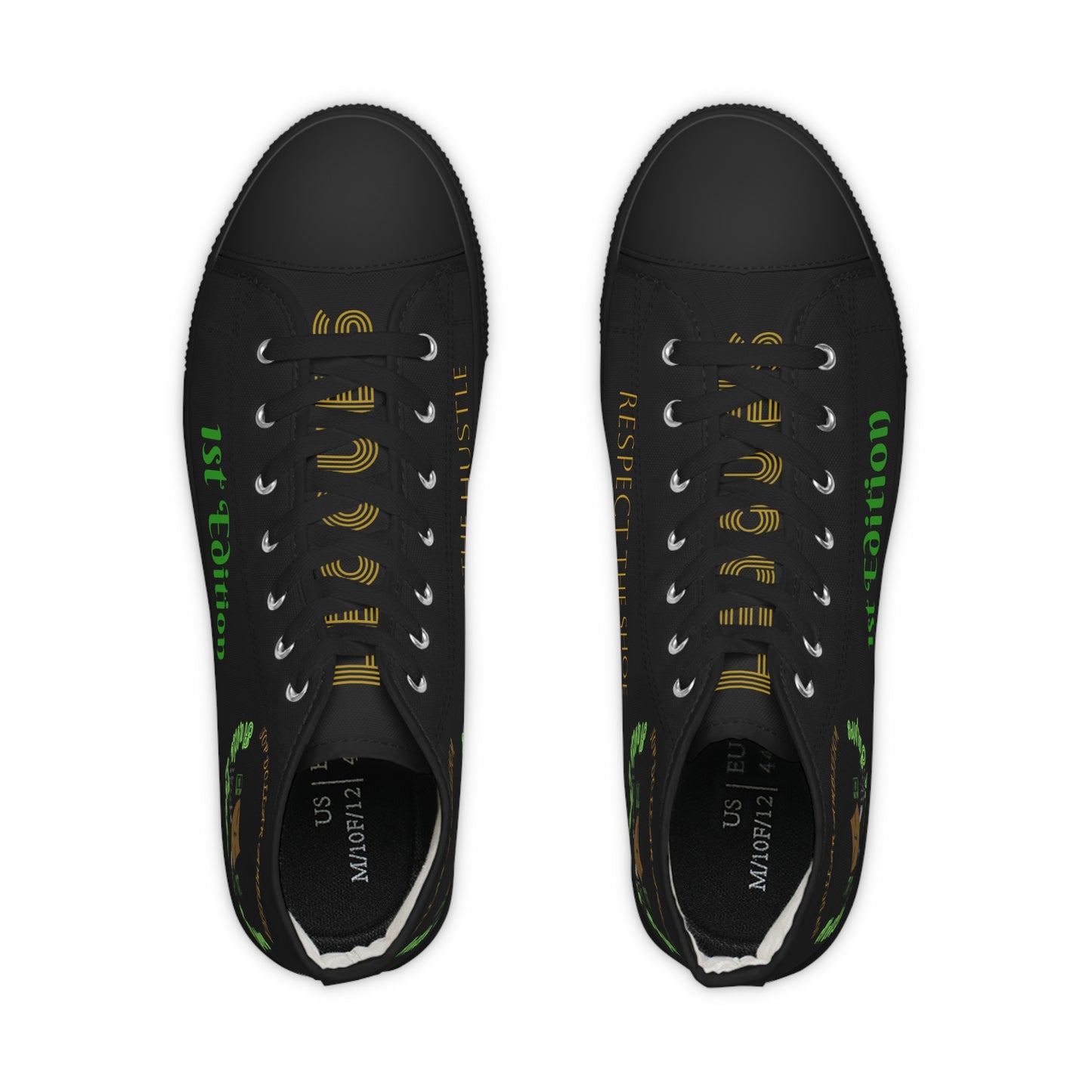 Black HLE High Top Sneakers