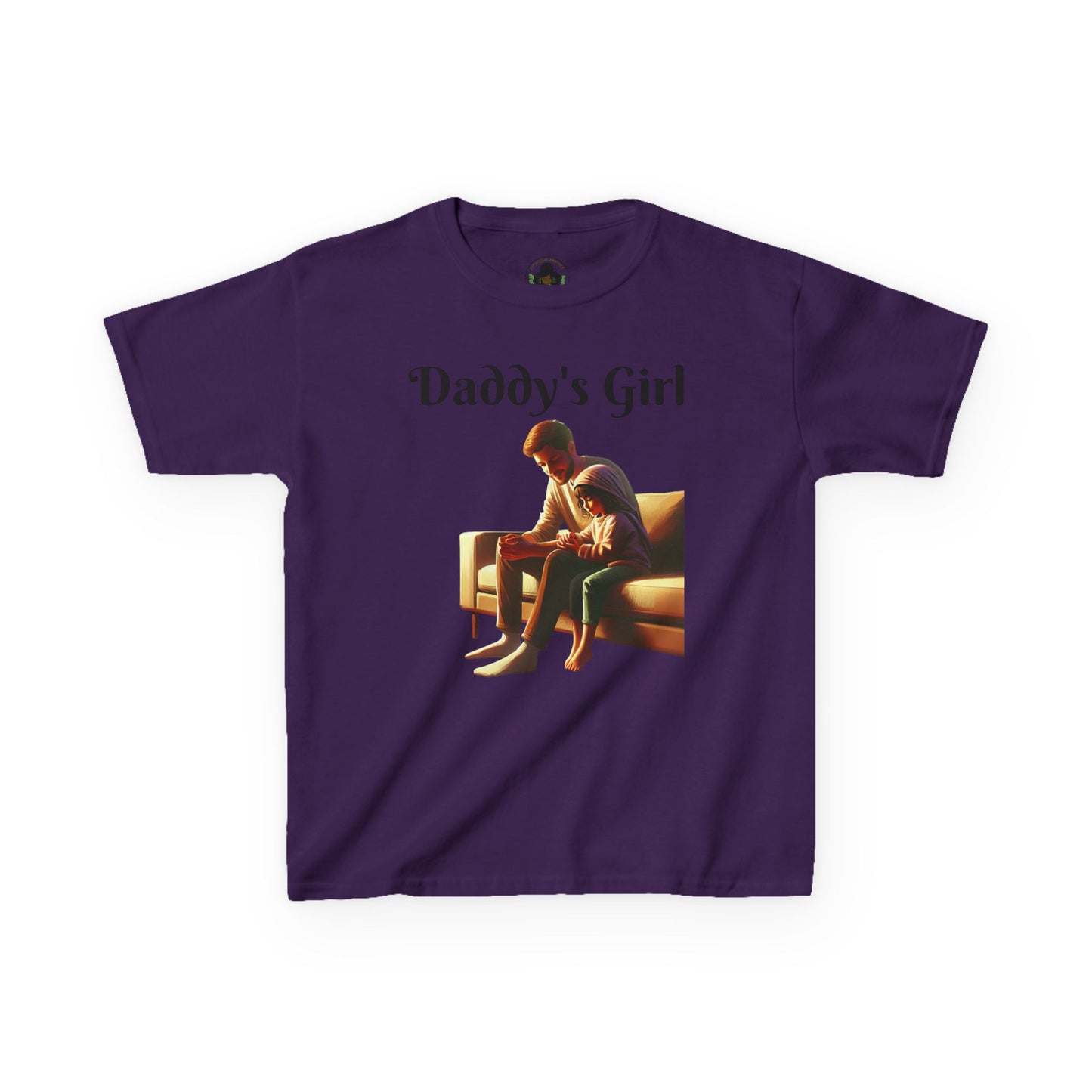 Camiseta de algodón grueso para niños Daddy's Girl