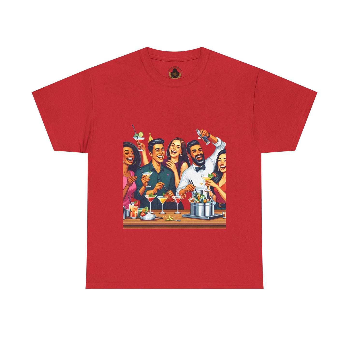 Hustle League Unisex Heavy Cotton Tee - Celebrate Friendship & Fun Nights Out