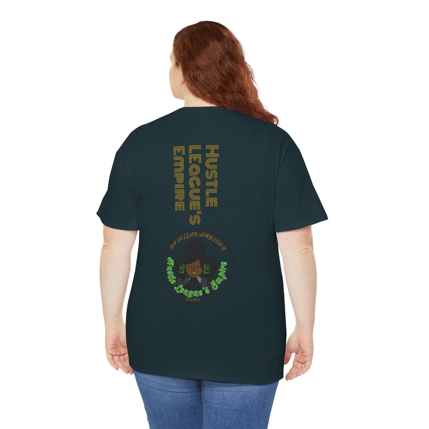 Hustle League Unisex Heavy Cotton Tee - Celebrate Friendship & Fun Nights Out