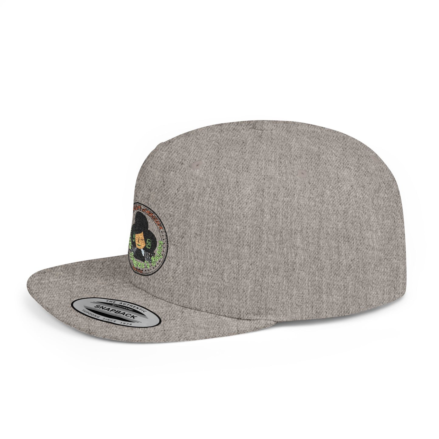 HLE Flat Bill Snapback Hat - Stylish, Trendy Cap for Everyday Wear