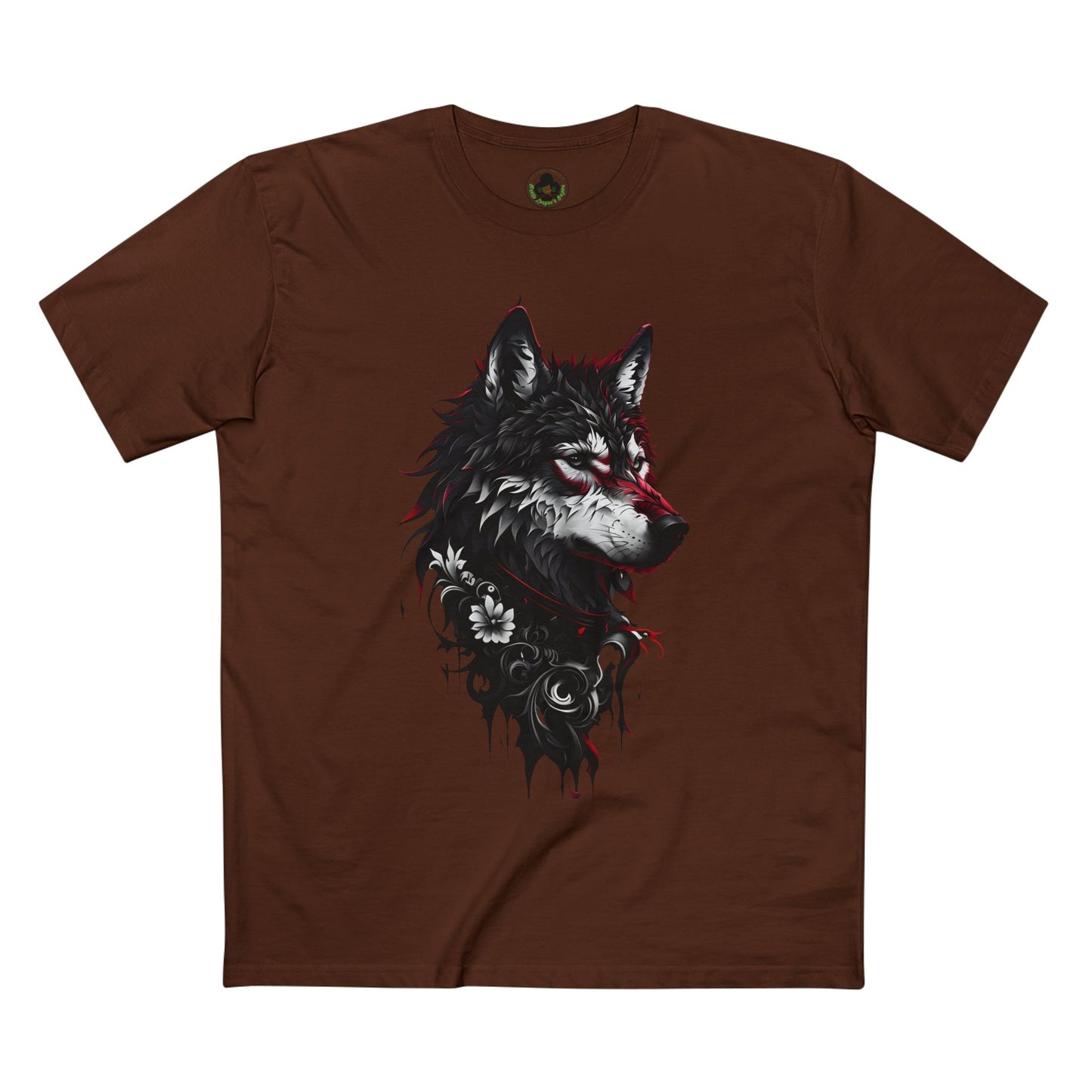 HLE Wild Spirit Graphic Tee - Fierce Wolf & Tiger Design