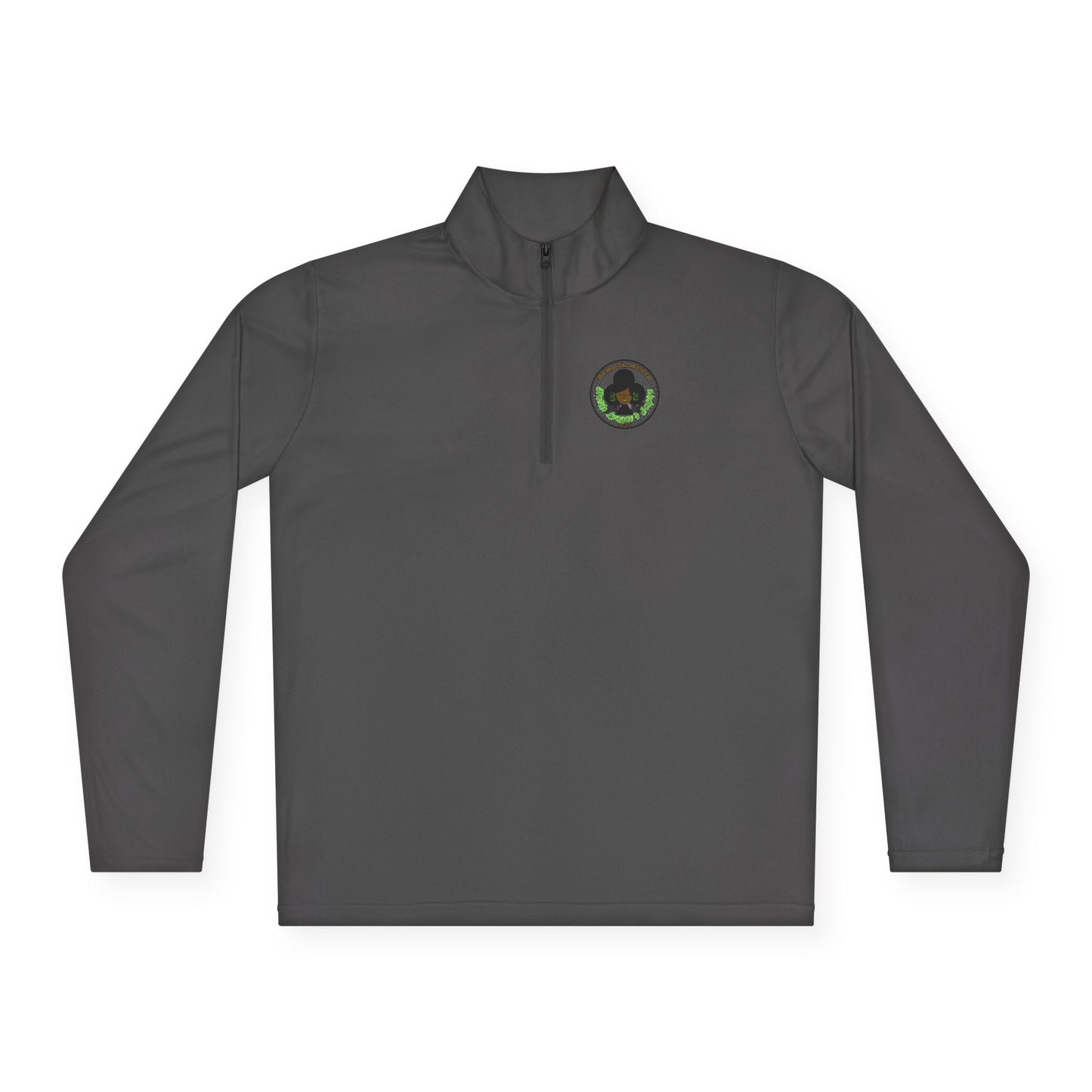 HLE Unisex Quarter-Zip Pullover - Motivational Activewear for Go-Getters