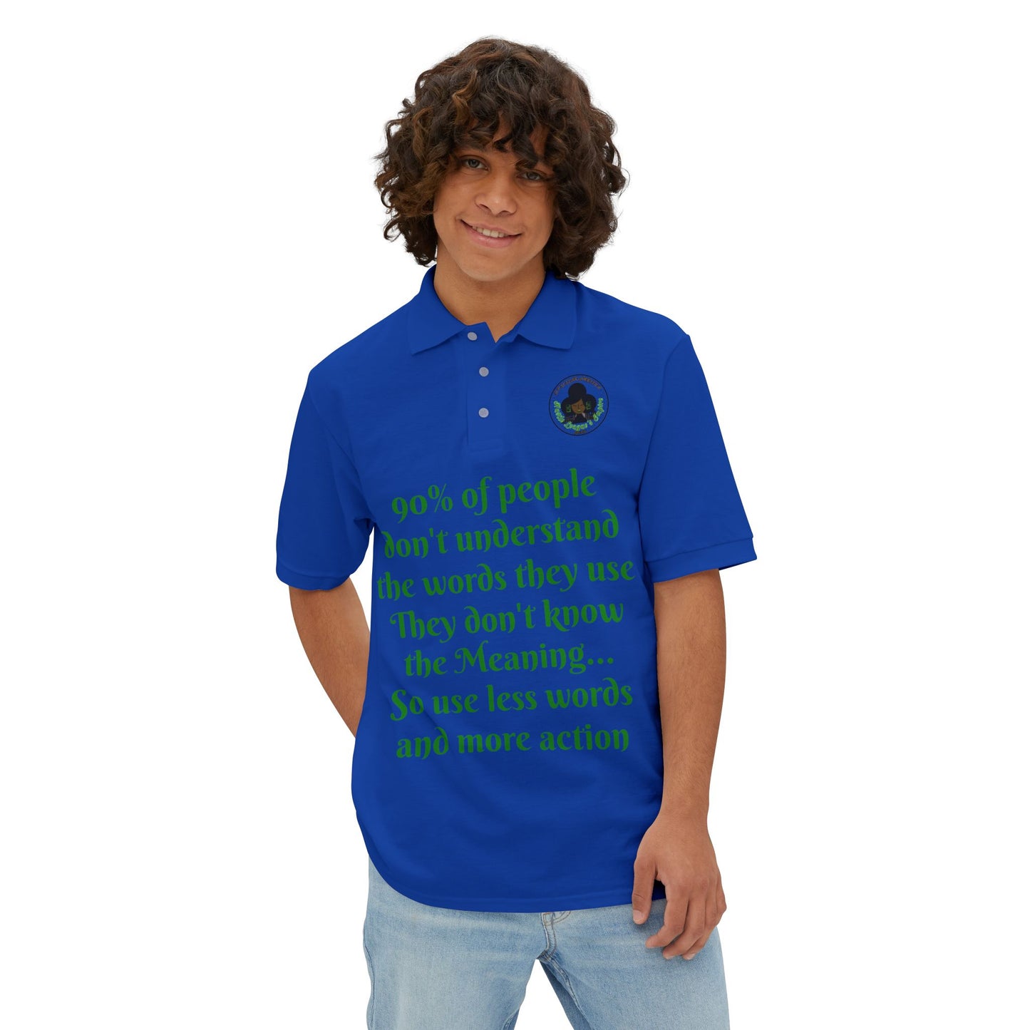 HLE Men's Piqué Polo