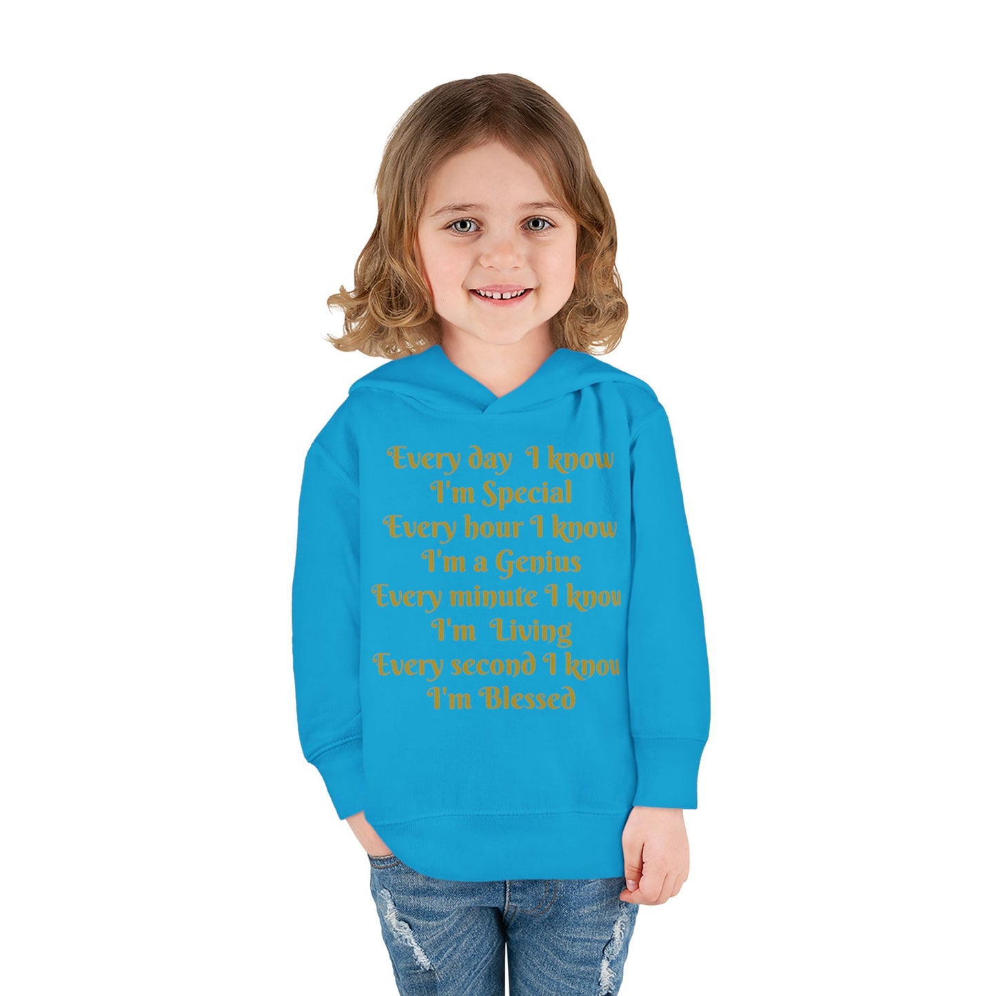 HLE Toddler Fleece Hoodie - Inspirational Design