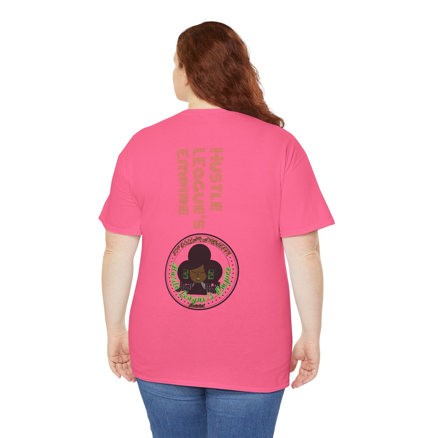 Hustle League Unisex Heavy Cotton Tee - Celebrate Friendship & Fun Nights Out