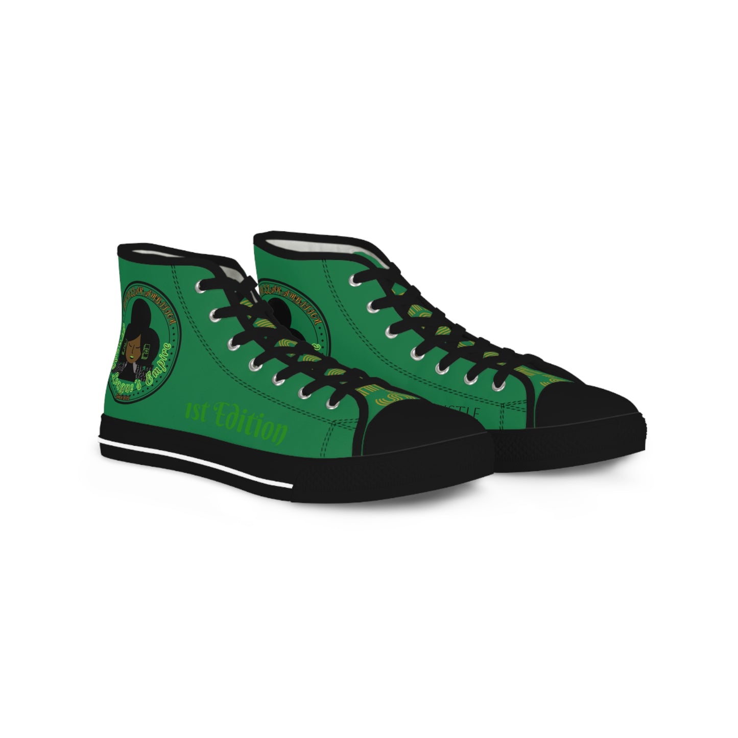 Green HLE High Top Sneakers