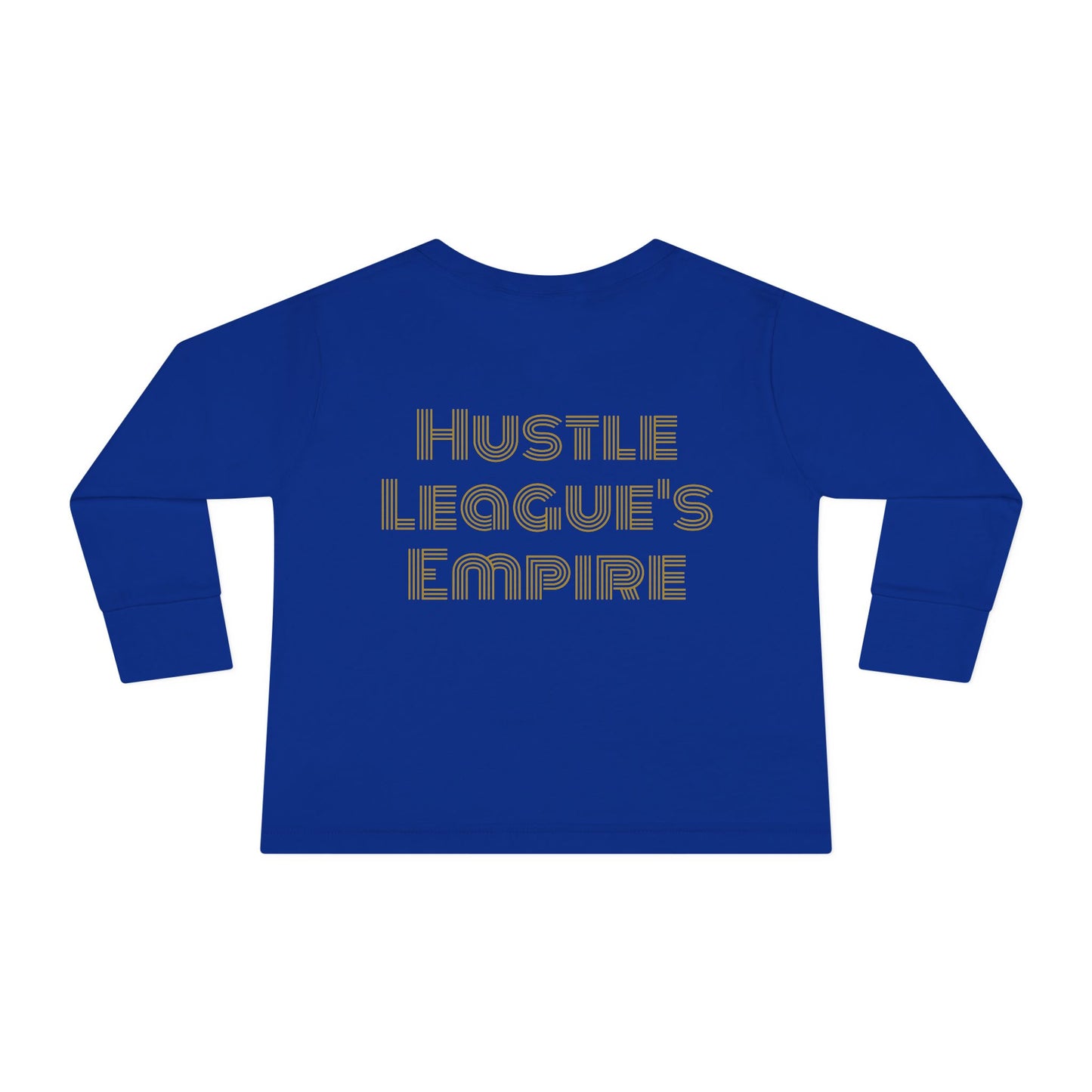 Camiseta de manga larga para niños pequeños: "El futuro está aquí" y "El imperio de la Hustle League"