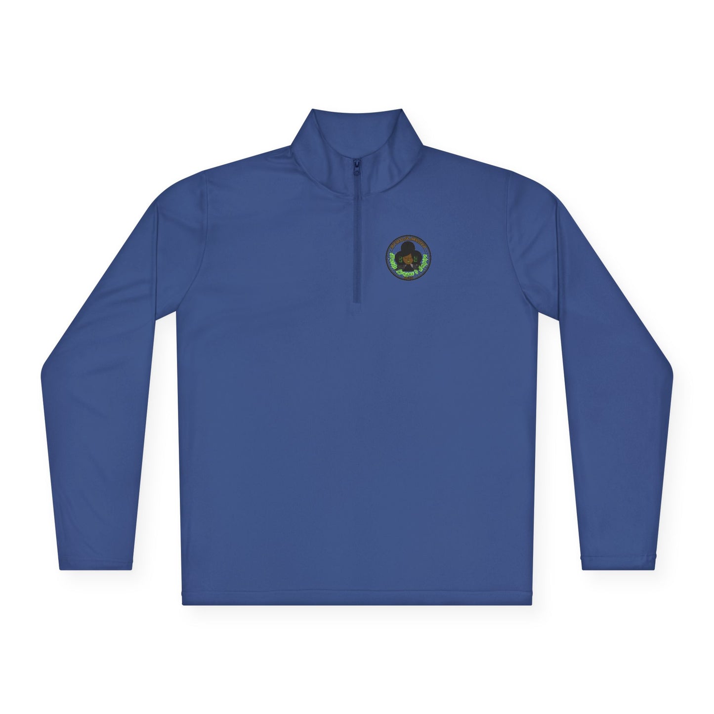 HLE Unisex Quarter-Zip Pullover - Motivational Activewear for Go-Getters