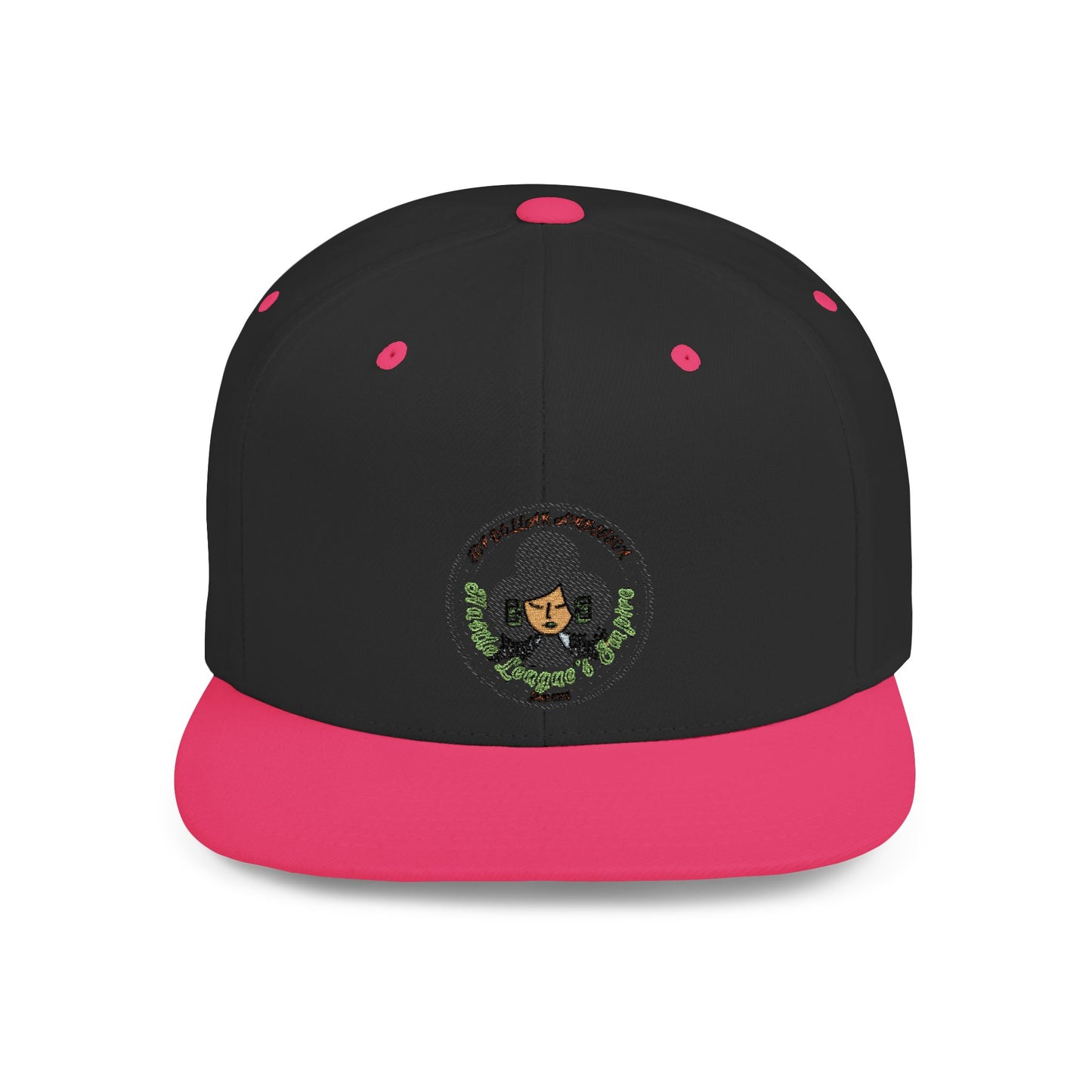 HLE Flat Bill Snapback Hat - Stylish, Trendy Cap for Everyday Wear
