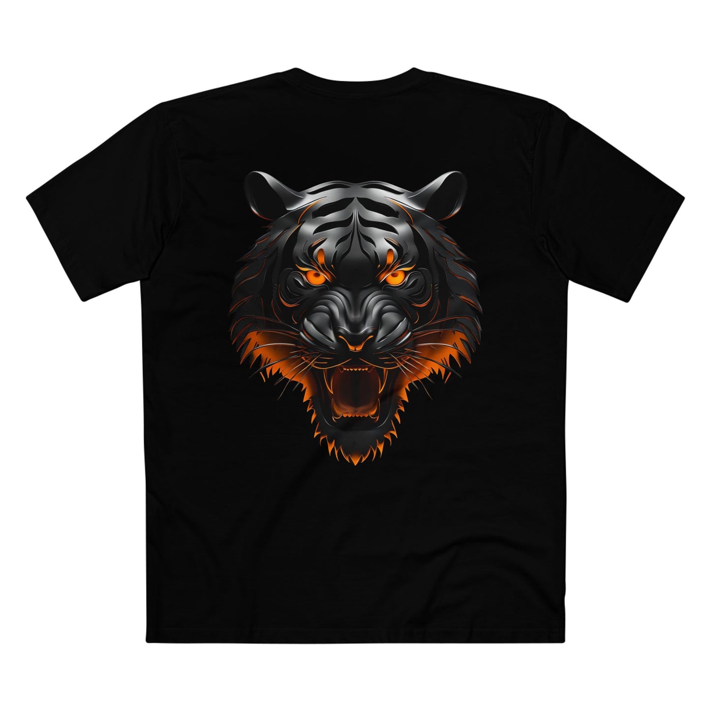 HLE Wild Spirit Graphic Tee - Fierce Wolf & Tiger Design