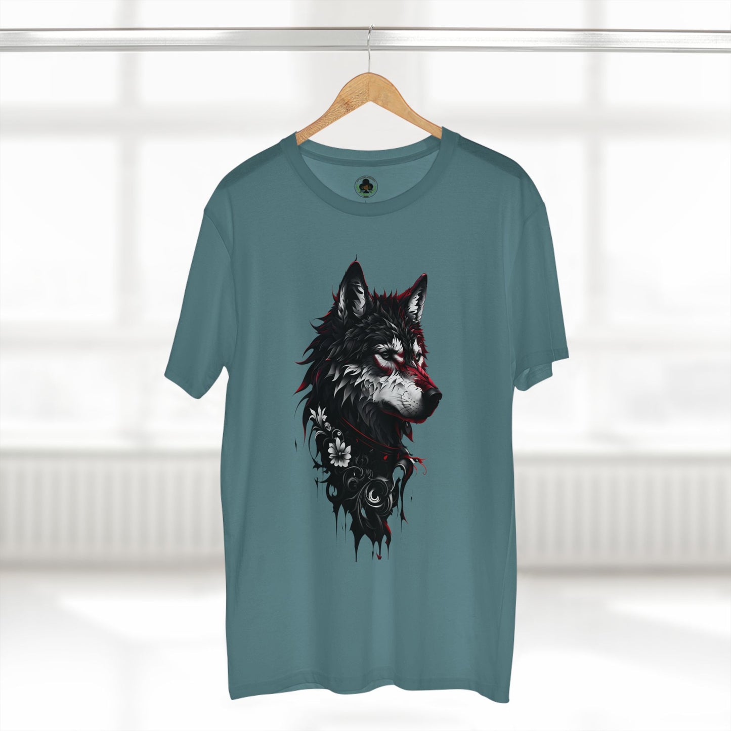 HLE Wild Spirit Graphic Tee - Fierce Wolf & Tiger Design