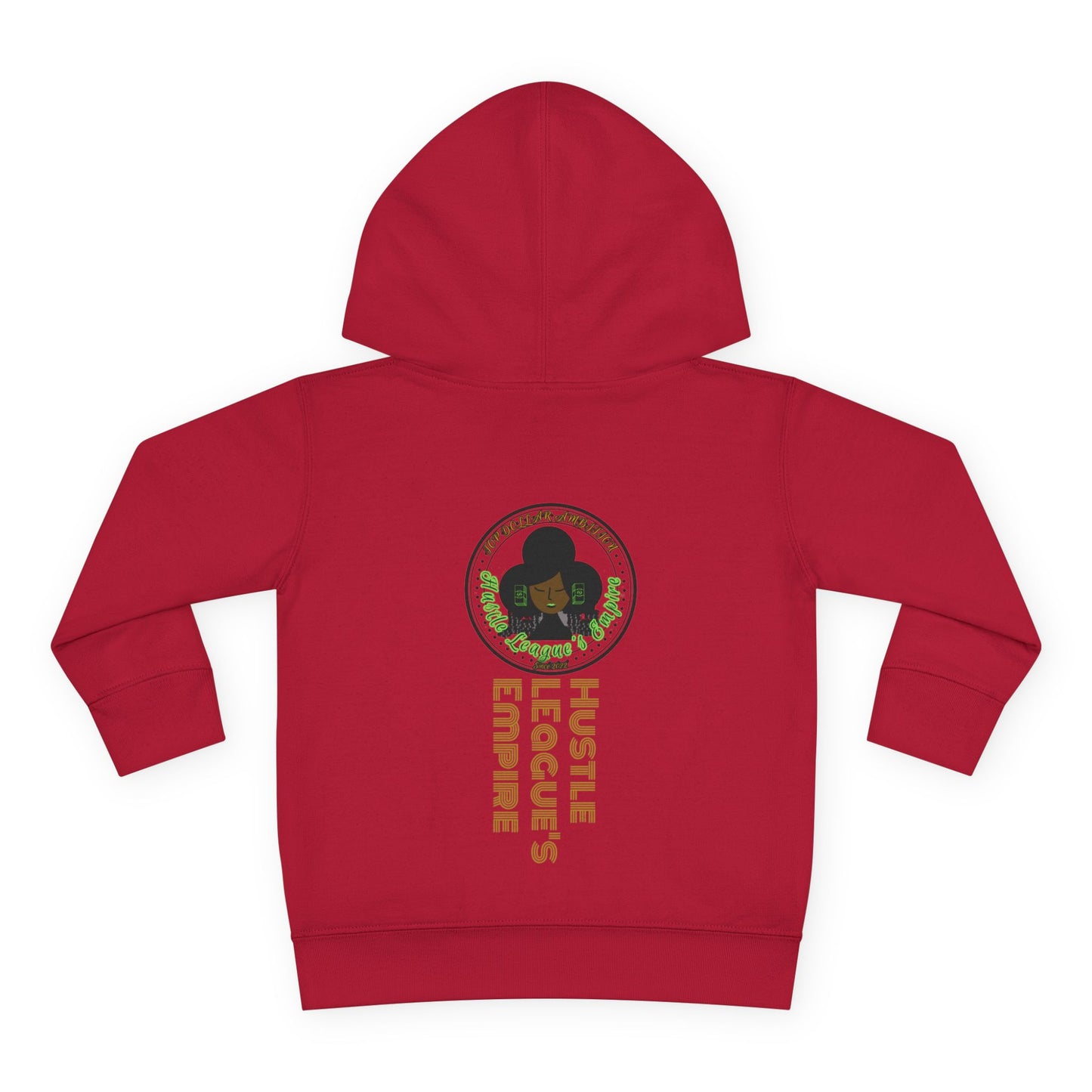 Empowering Toddler Fleece Hoodie - "I Eat Peer Pressure"