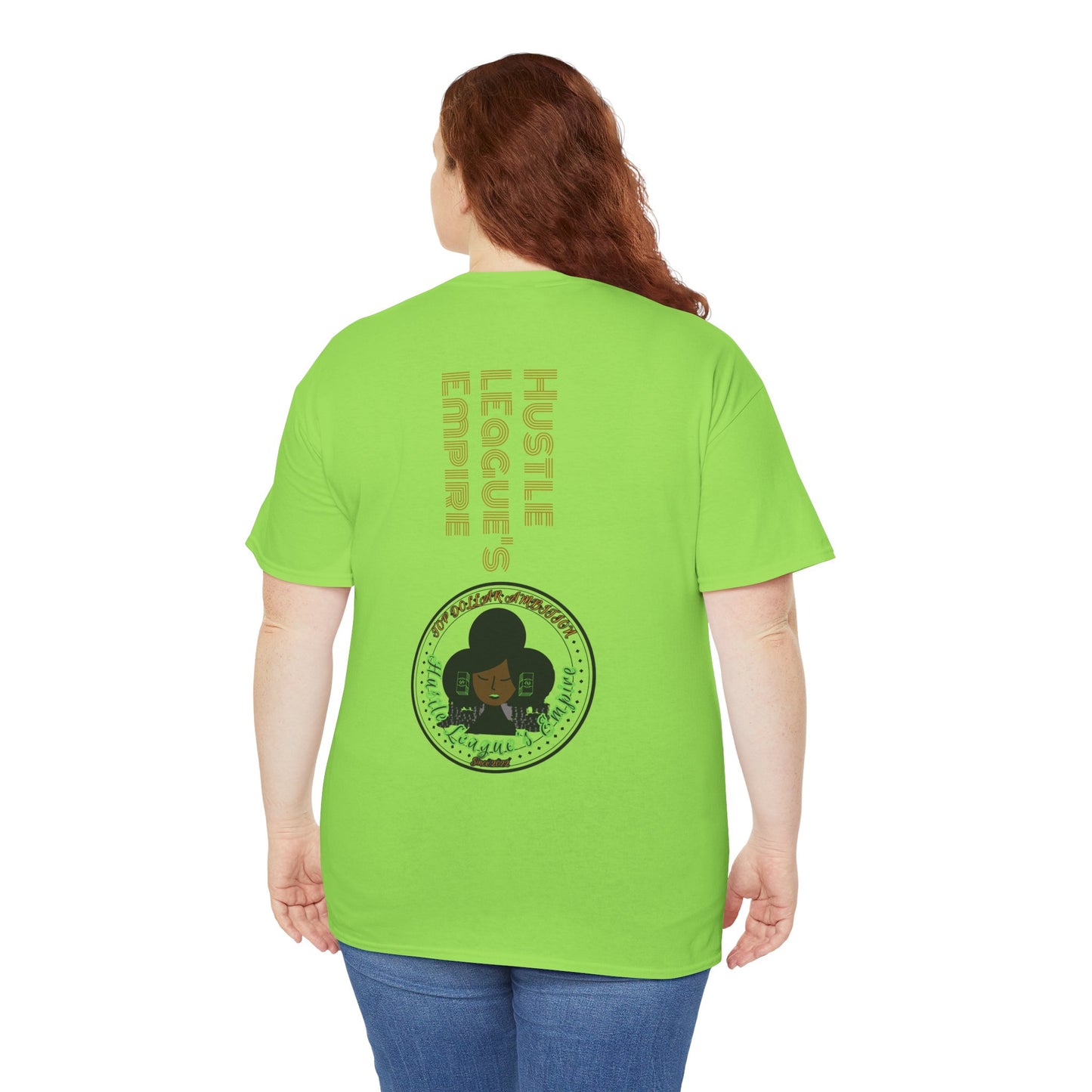 Hustle League Unisex Heavy Cotton Tee - Celebrate Friendship & Fun Nights Out
