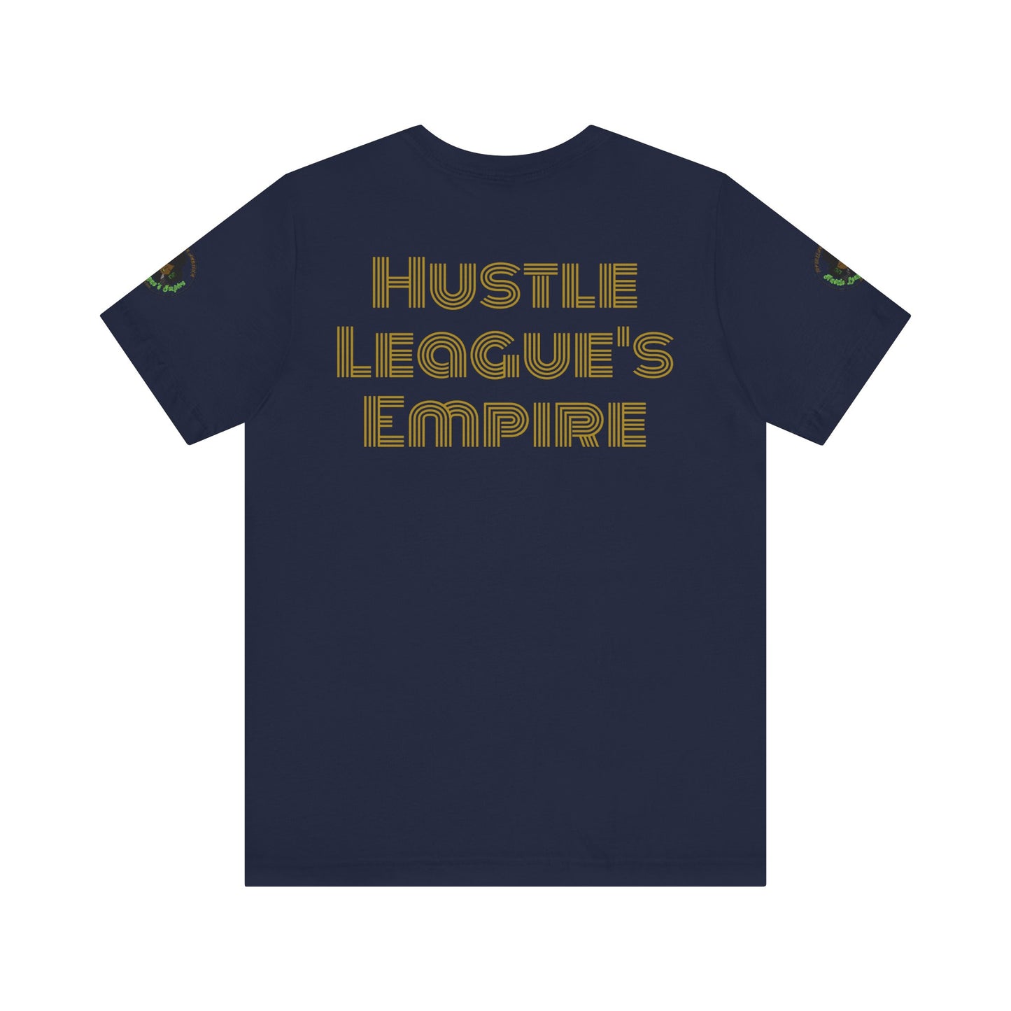 Camiseta unisex Epic HLE: gráfico llamativo en la parte delantera y motivación en la espalda