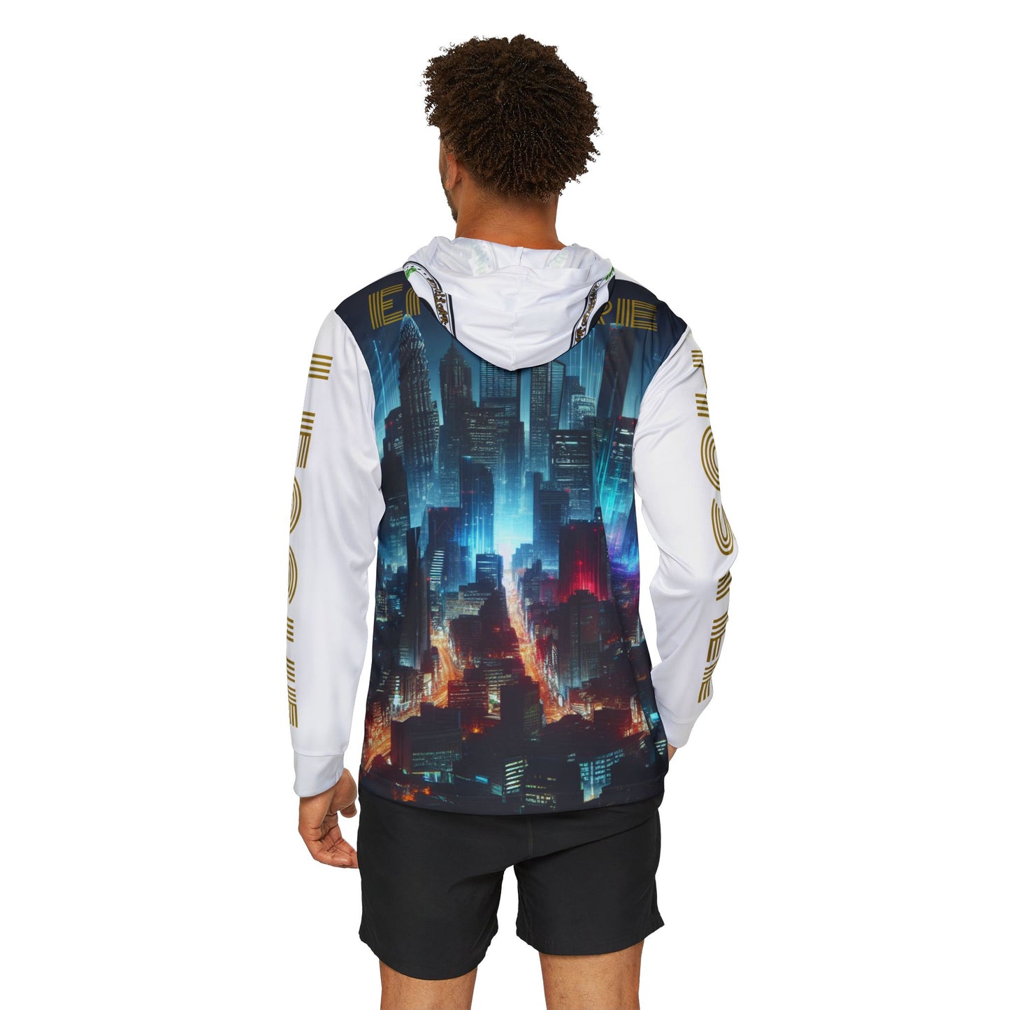 HLE Men's Sports Warmup Hoodie - Perfect for Athletes and Spiritual Seekers