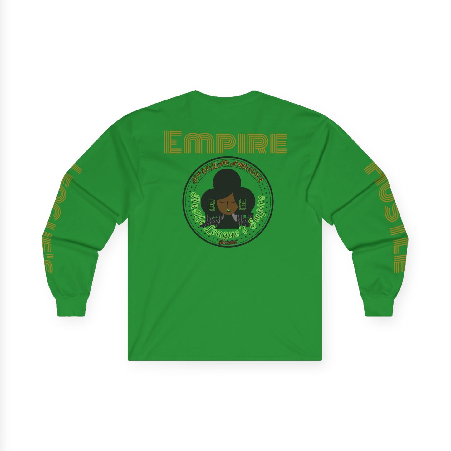 HLE Inspirational Long Sleeve Tee - Empowerment Quote & Graphic