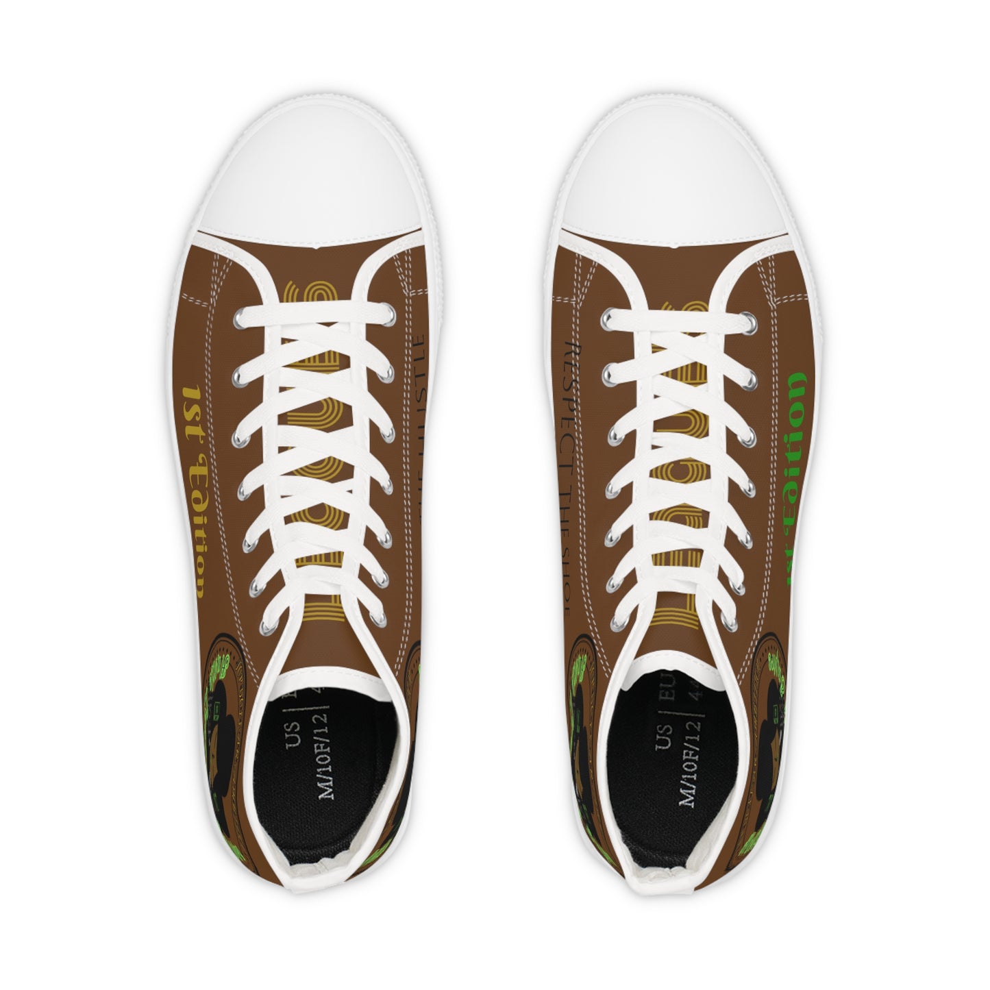 Brown HLE High Top Sneakers 1st Edition
