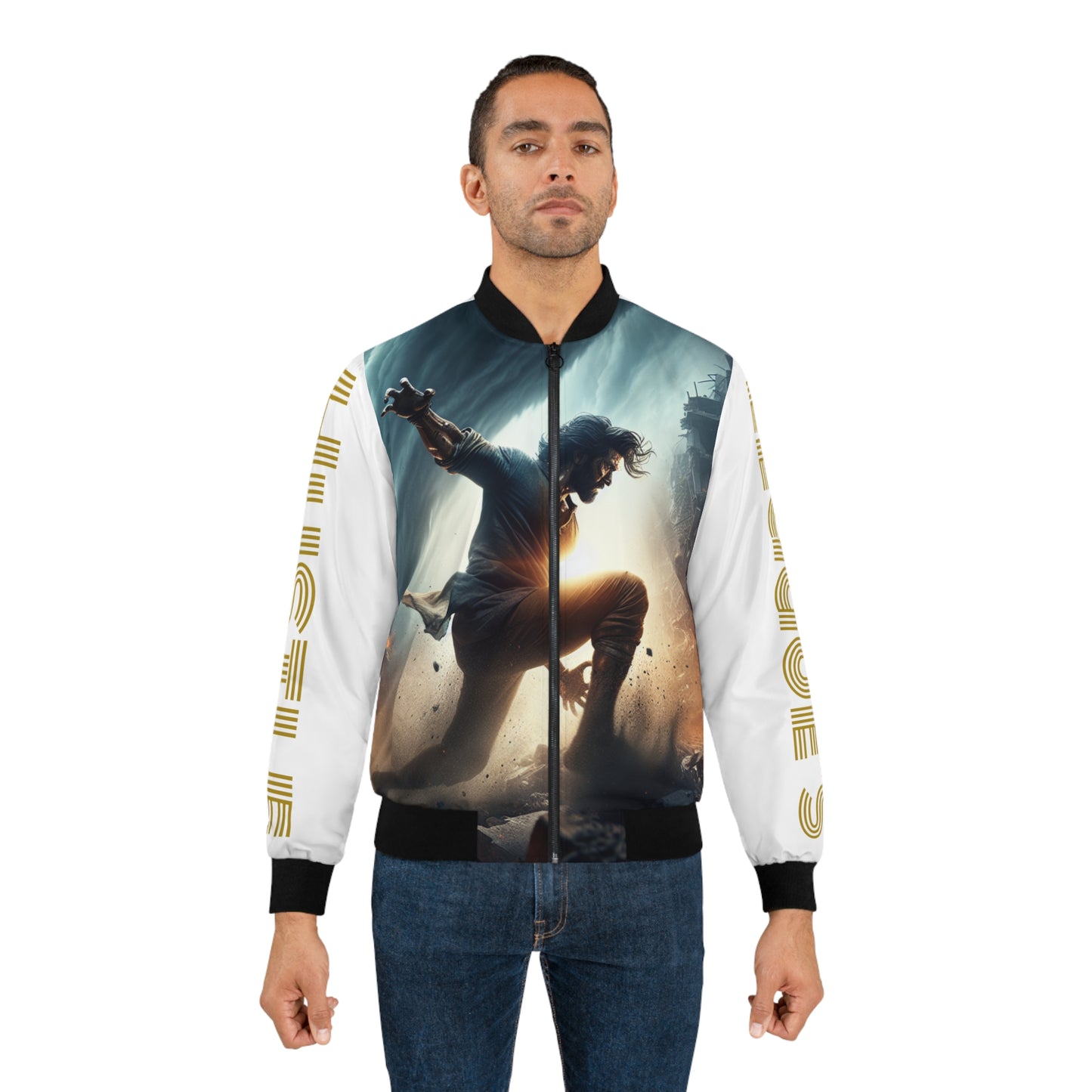 Epic HLE Men's Bomber Jacket - Heroic Adventure Design