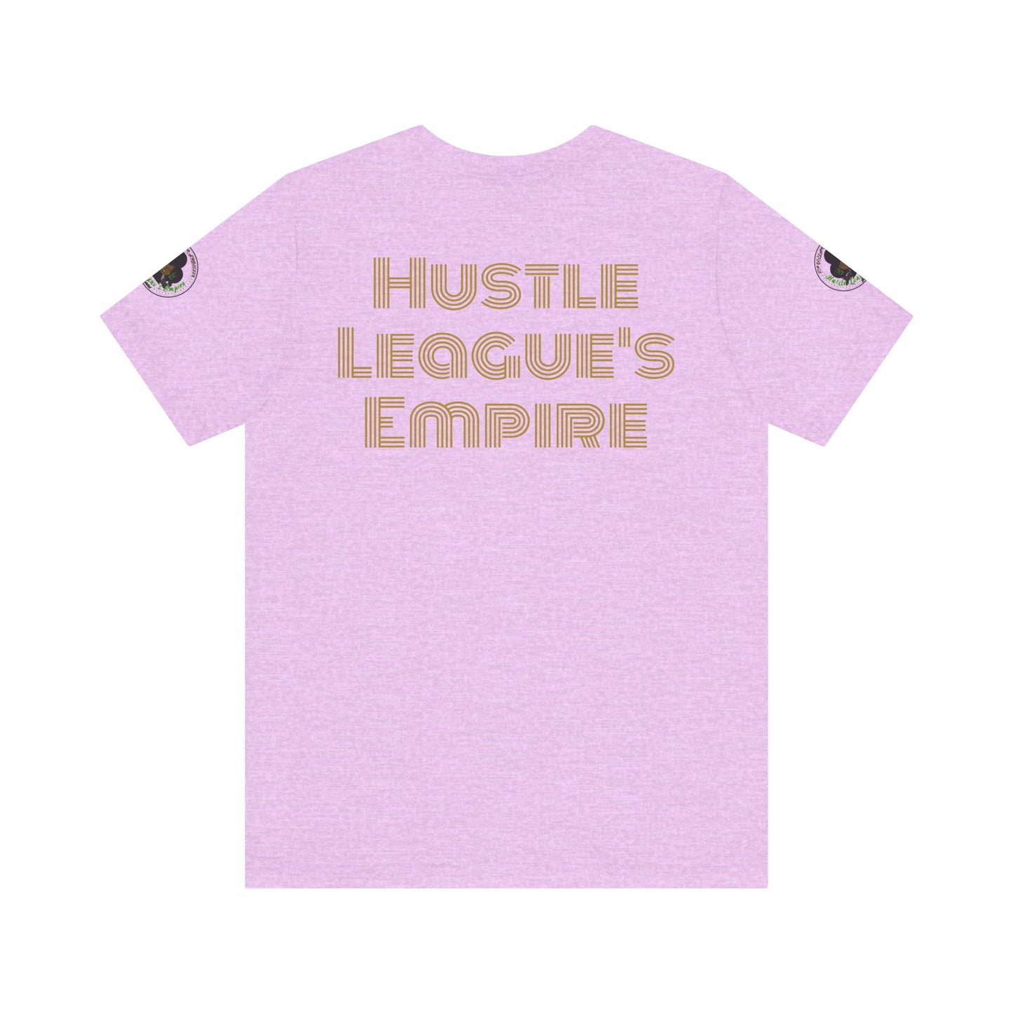 Camiseta unisex Epic HLE: gráfico llamativo en la parte delantera y motivación en la espalda