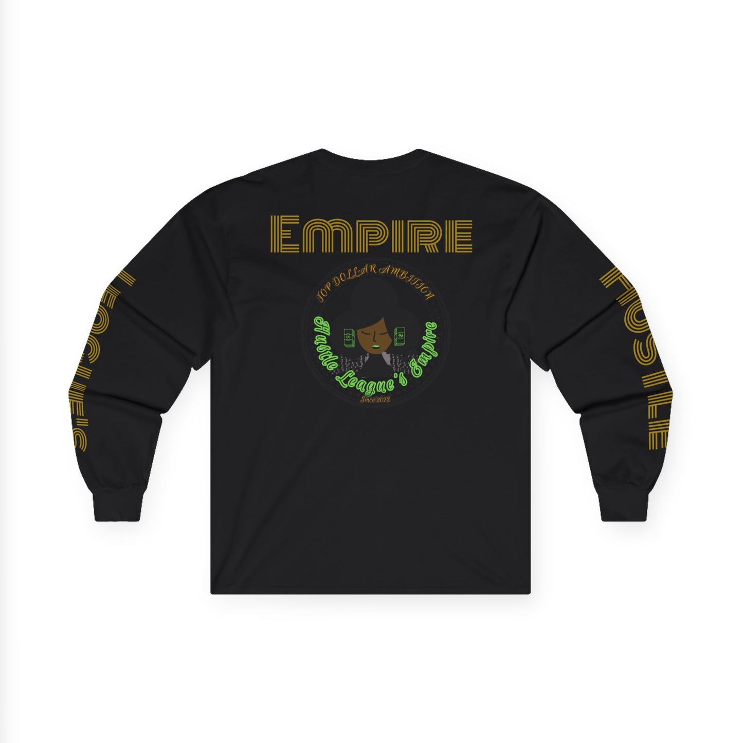 HLE Inspirational Long Sleeve Tee - Empowerment Quote & Graphic