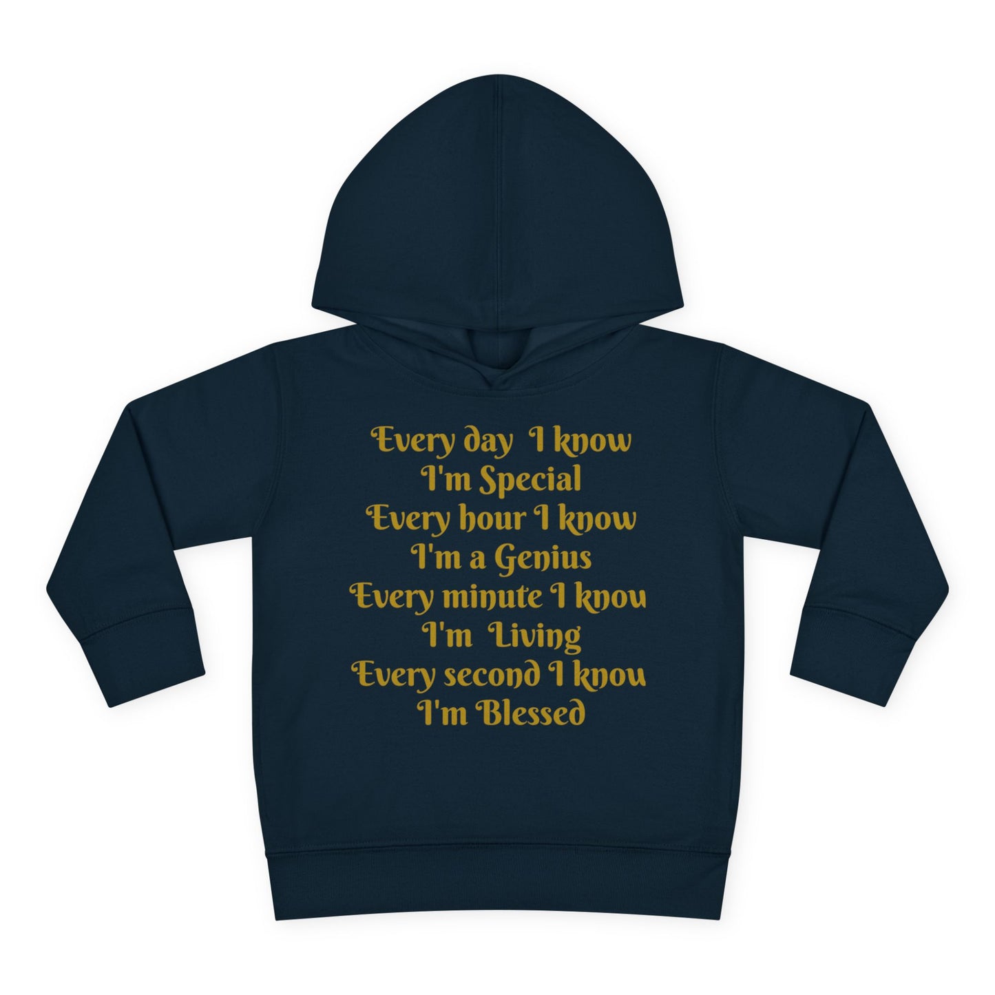 HLE Toddler Fleece Hoodie - Inspirational Design