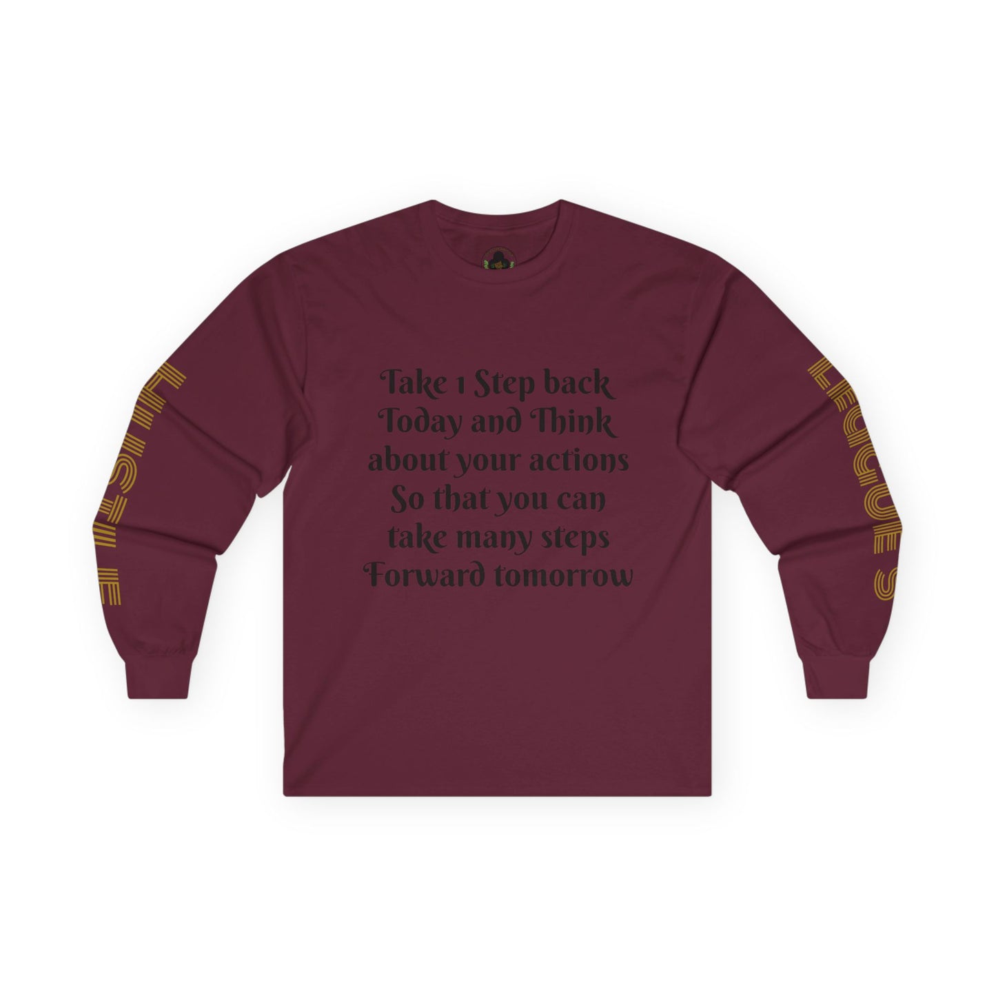 HLE Inspirational Long Sleeve Tee - Empowerment Quote & Graphic