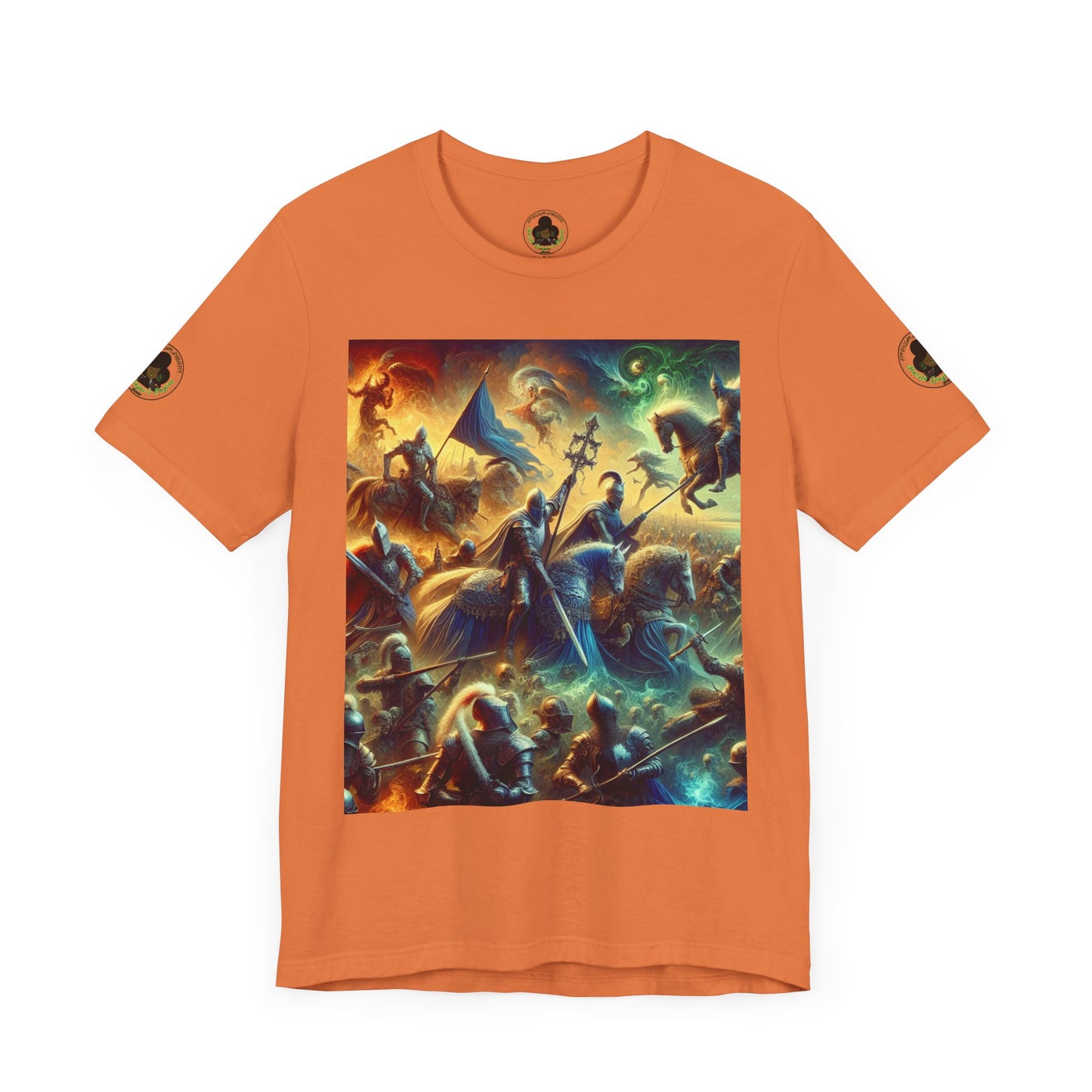 Camiseta unisex Epic HLE: gráfico llamativo en la parte delantera y motivación en la espalda