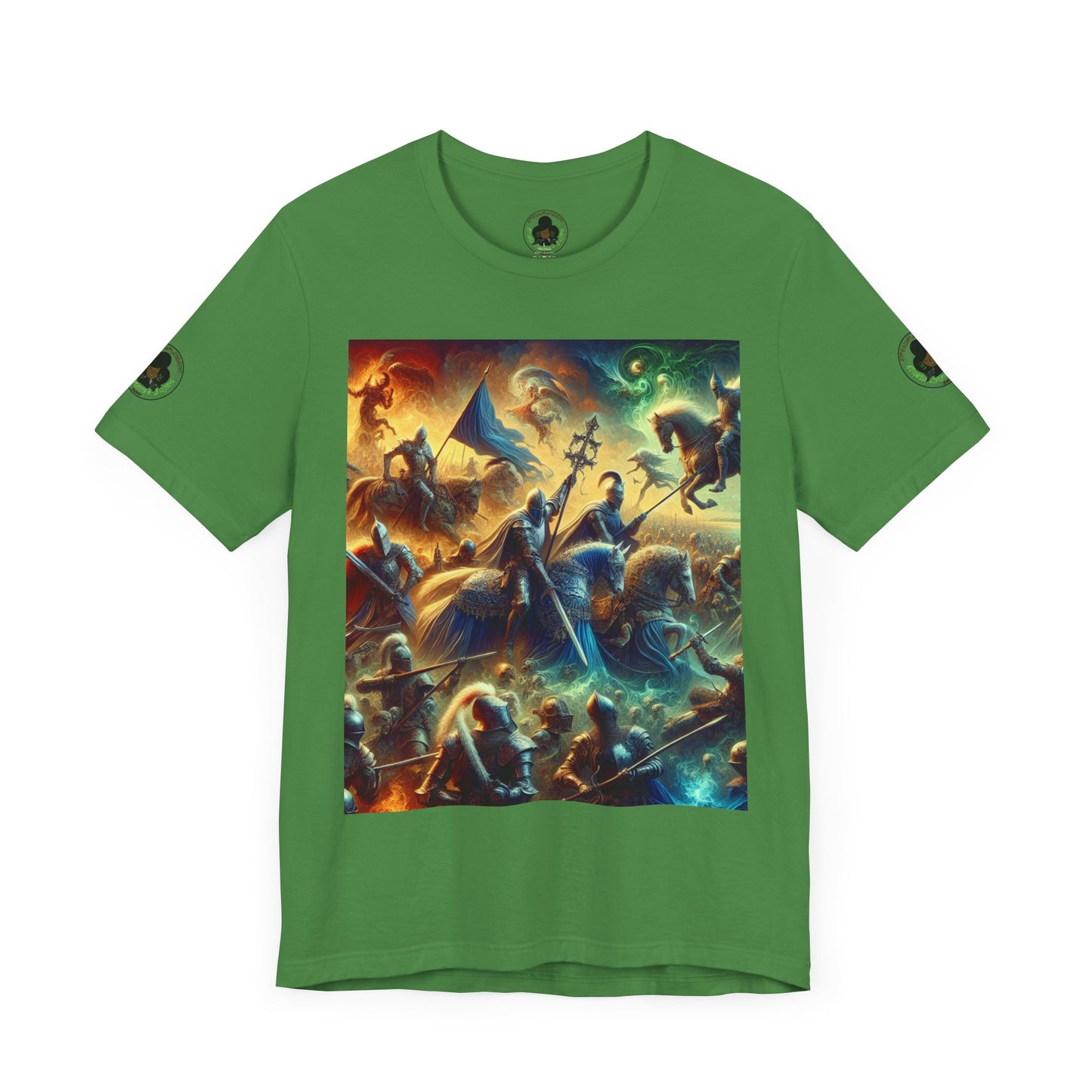Camiseta unisex Epic HLE: gráfico llamativo en la parte delantera y motivación en la espalda