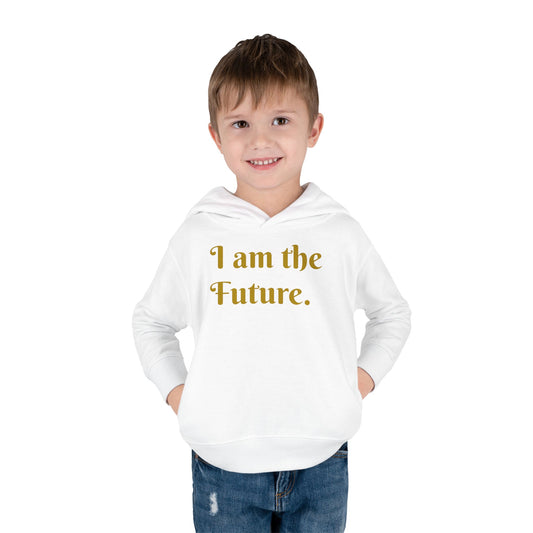 Sudadera con capucha polar para niños pequeños de HLE: diseño de I Am the Future y Hustle's League