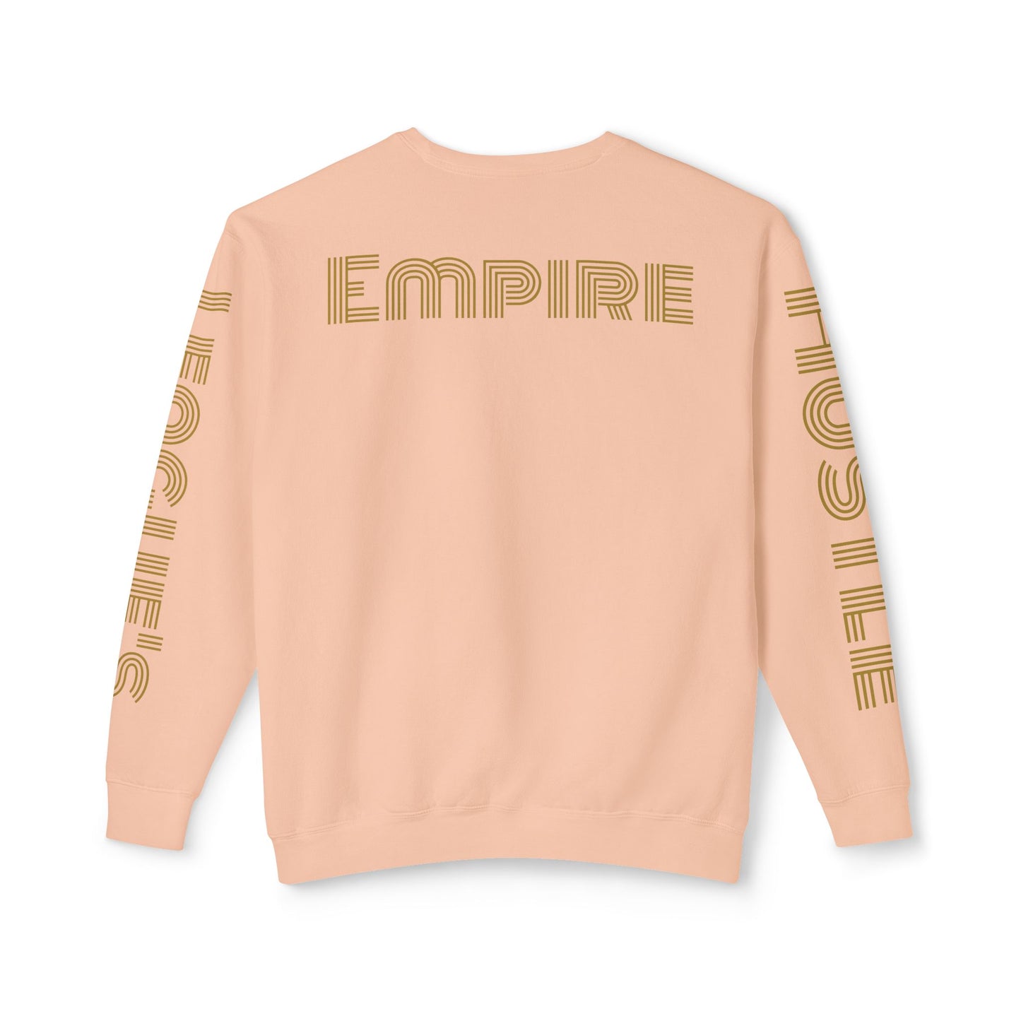 Unisex Lightweight Crewneck Sweatshirt - 'Empire Hustle' Urban Art Design
