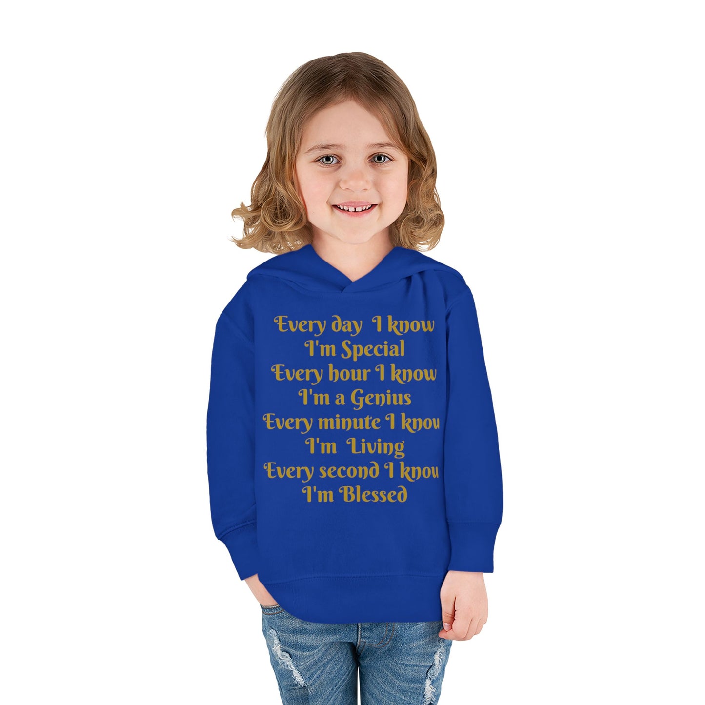 HLE Toddler Fleece Hoodie - Inspirational Design