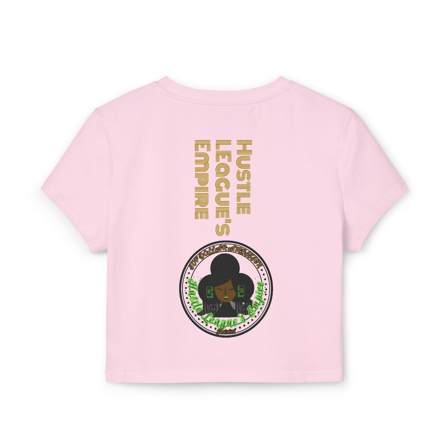 St. Patrick's Day Women's Baby Tee - Hustle, Leagues, Empire Design
