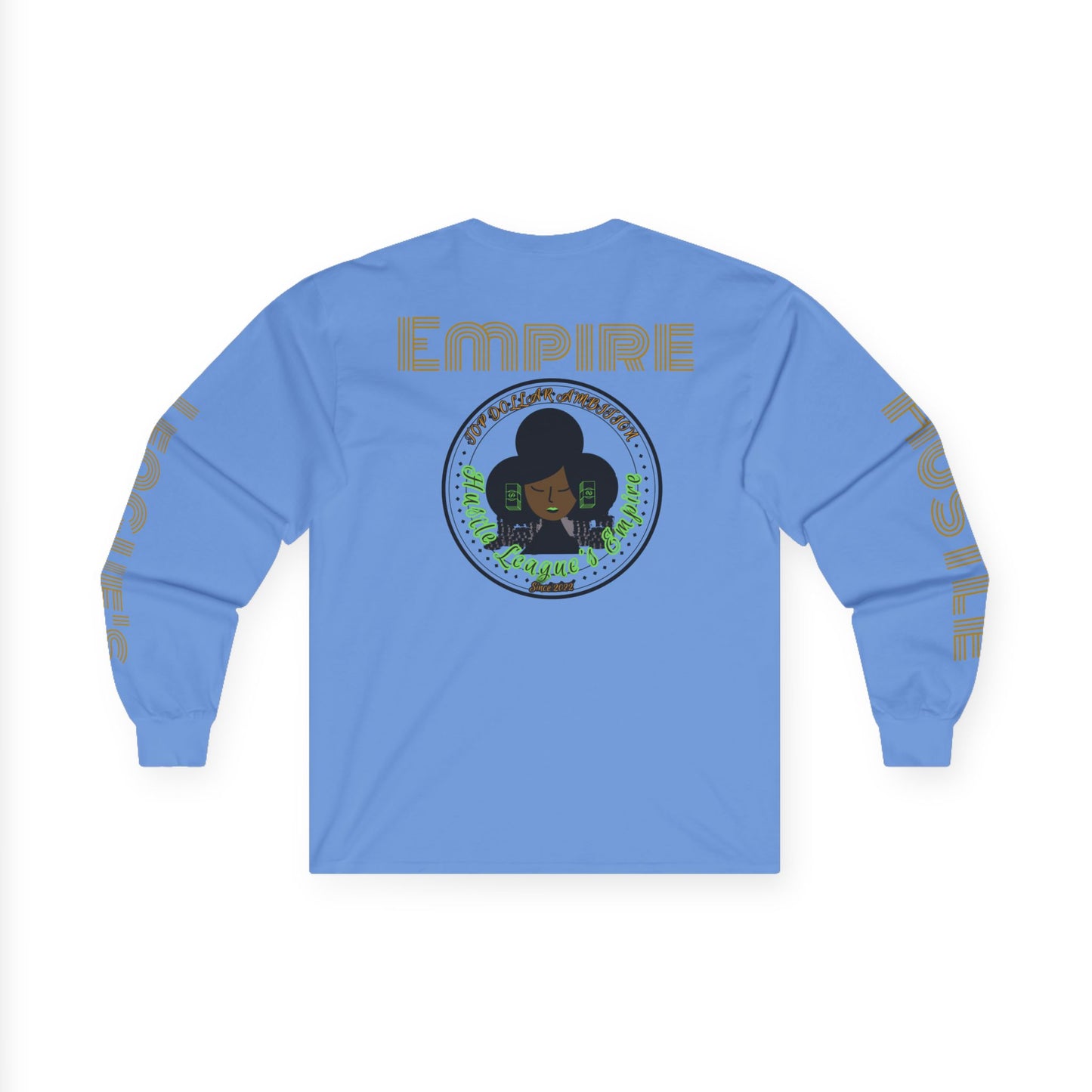 HLE Inspirational Long Sleeve Tee - Empowerment Quote & Graphic